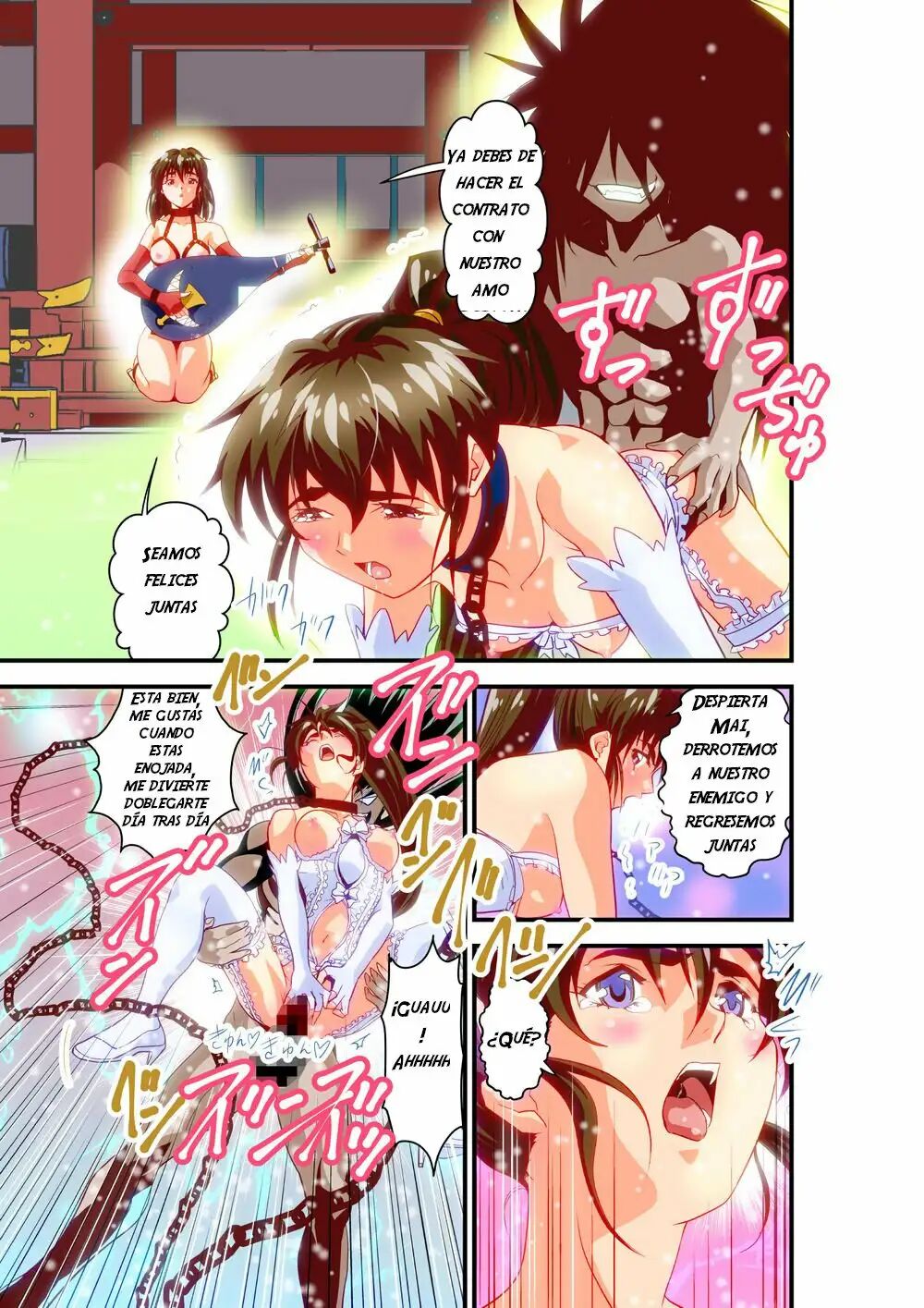 [Senbon Torii] FallenXXangeL 19 Doman FULLCOLOR (Inju Seisen Twin Angels) [Spanish] [NTRForever] numero di immagine  98