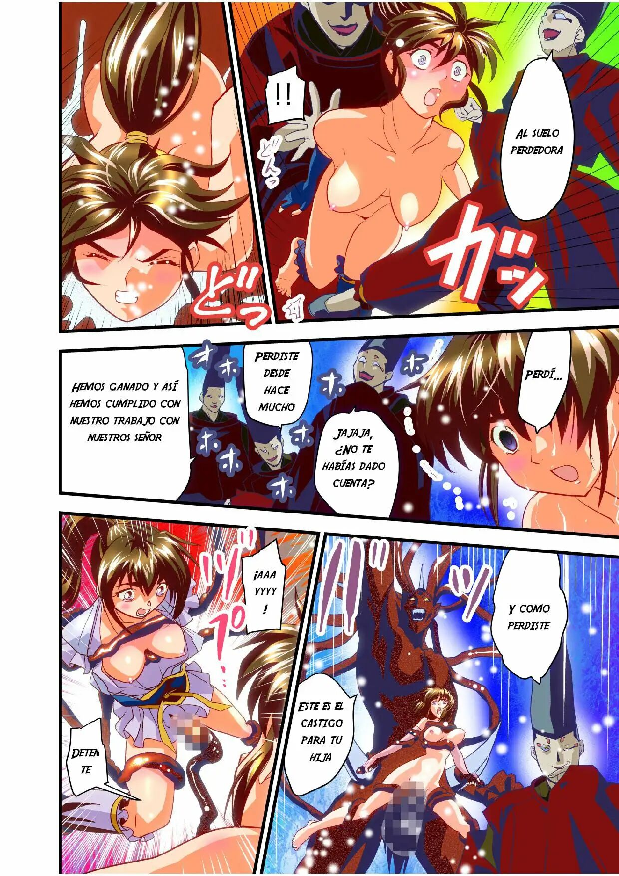 [Senbon Torii] FallenXXangeL bad endings [Spanish] [NTRForever] 图片编号 27