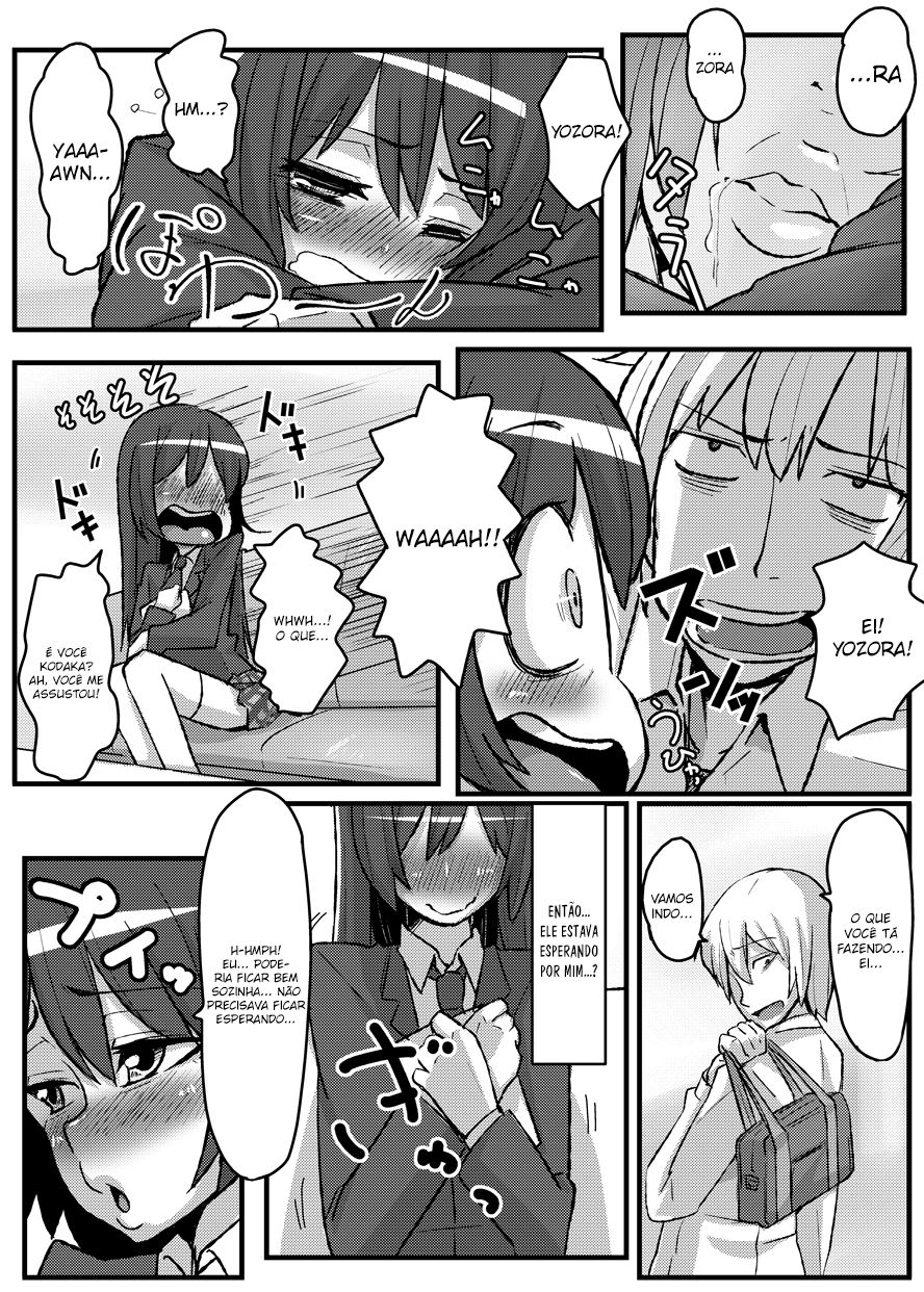 (C80) [Null Mayu (Chimosaku)] Boku wa Yozora wo | I Don't Have Yozora (Boku wa Tomodachi ga Sukunai) [Portuguese-BR] Bildnummer 5