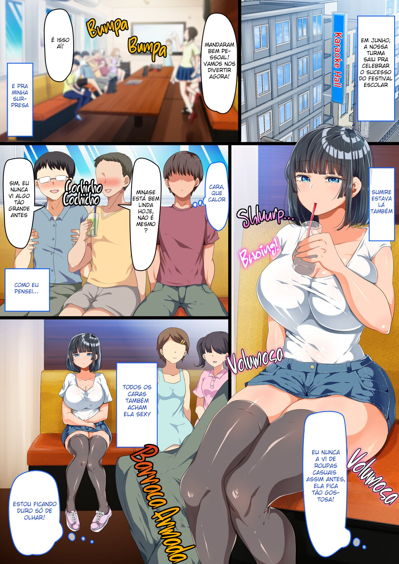 [Otona Teikoku (YAC)] Onaji Class ni Natta Muboubi Muteikou Kyonyuu Bishoujo Sumire-chan ni Yaritai Houdai na Shingakki [Portuguese-BR] 画像番号 32