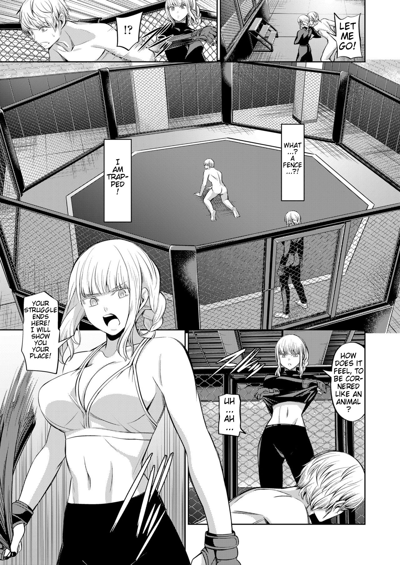 [Yamahata Rian] Ningen Sandbag | Human Punching Bag (Girls forM Vol. 19) [English] [klow82] [Digital] imagen número 23