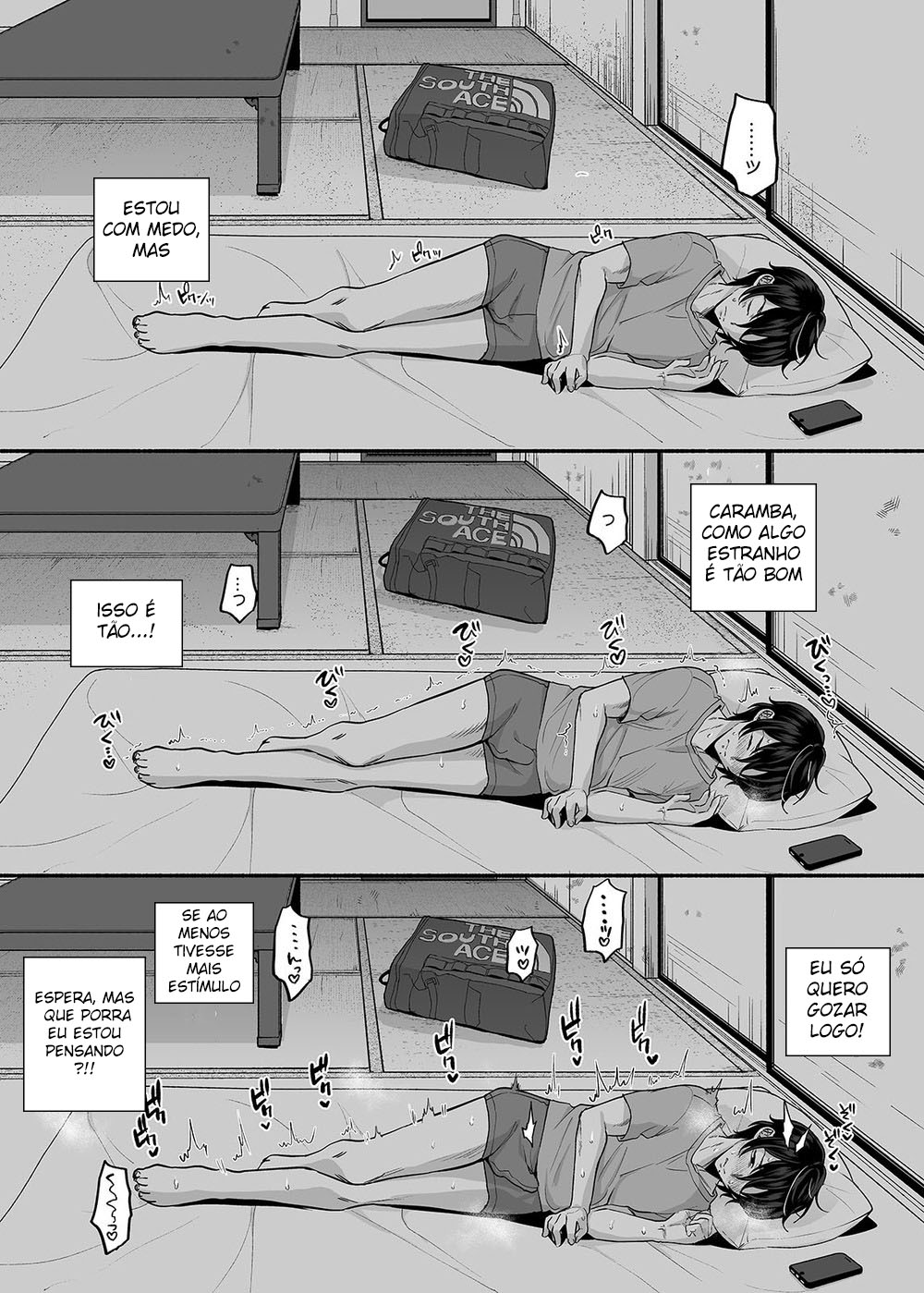 [Mugitoro Karma (Chimple Hotter)] Danshoku Rei no Sumu Apart ~Nonke no Ore ga Mienai Nanika o Hamerarete Mesuiki nanka Suru Wakenai~ | The Apartment in which the Ghost of Sodomy Lives [Portuguese-BR] numero di immagine  9