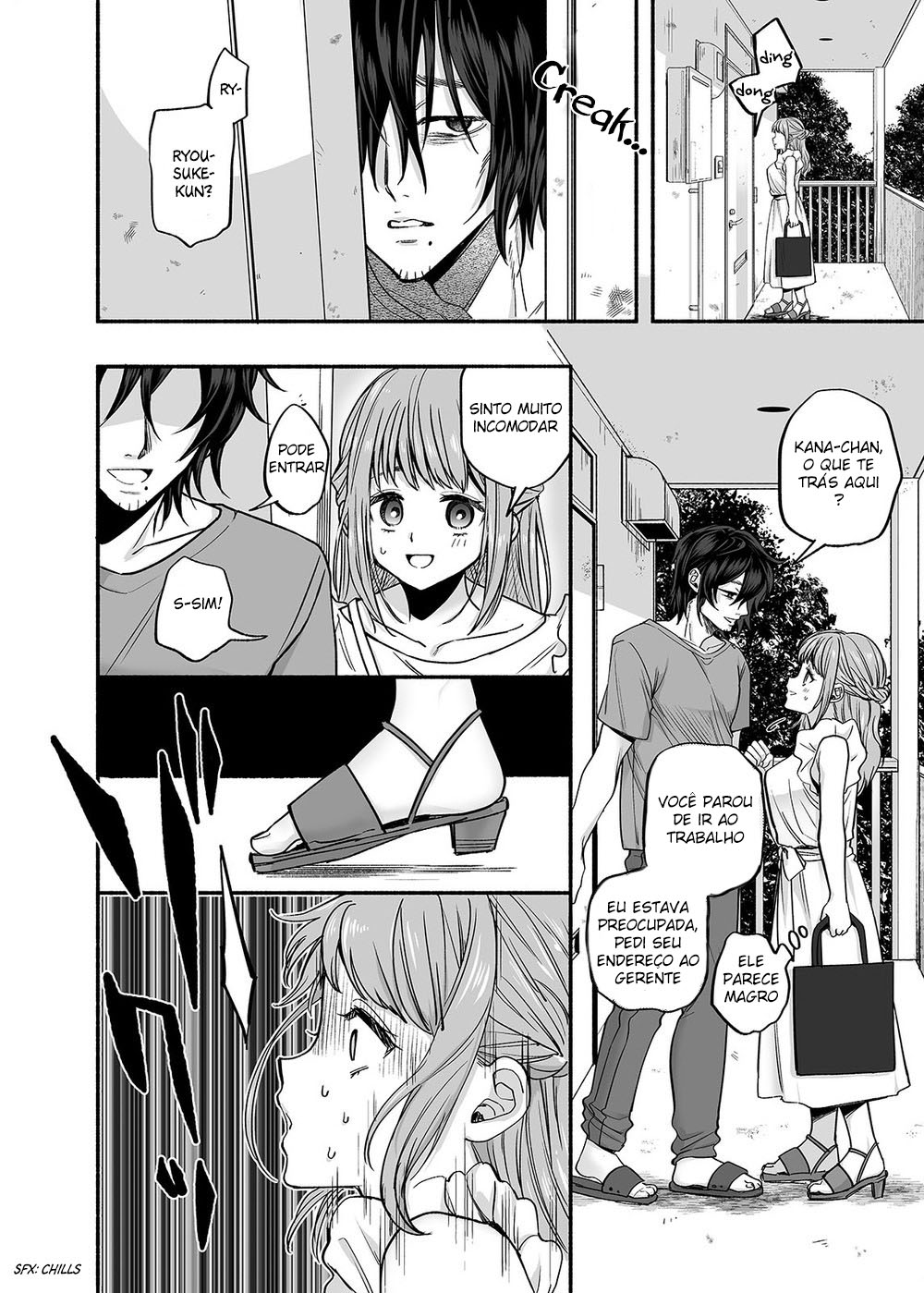 [Mugitoro Karma (Chimple Hotter)] Danshoku Rei no Sumu Apart ~Nonke no Ore ga Mienai Nanika o Hamerarete Mesuiki nanka Suru Wakenai~ | The Apartment in which the Ghost of Sodomy Lives [Portuguese-BR] numero di immagine  37