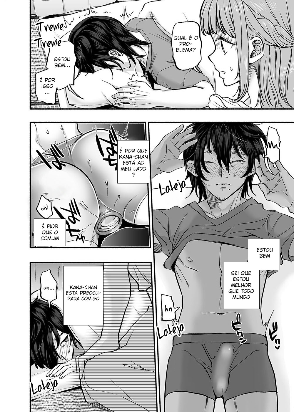 [Mugitoro Karma (Chimple Hotter)] Danshoku Rei no Sumu Apart ~Nonke no Ore ga Mienai Nanika o Hamerarete Mesuiki nanka Suru Wakenai~ | The Apartment in which the Ghost of Sodomy Lives [Portuguese-BR] numero di immagine  39