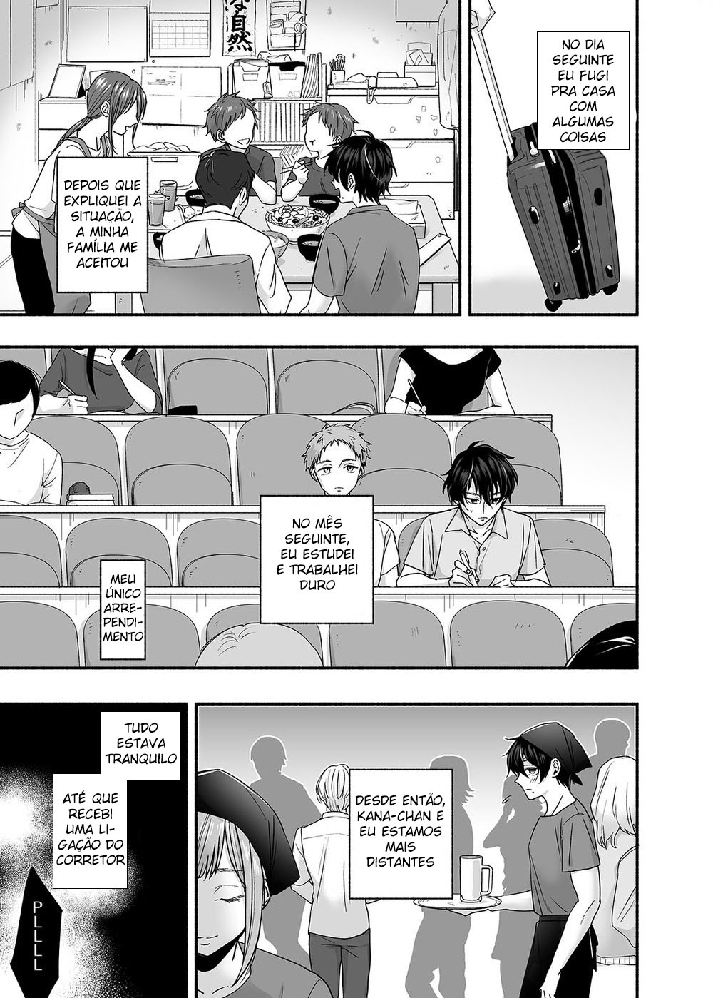 [Mugitoro Karma (Chimple Hotter)] Danshoku Rei no Sumu Apart ~Nonke no Ore ga Mienai Nanika o Hamerarete Mesuiki nanka Suru Wakenai~ | The Apartment in which the Ghost of Sodomy Lives [Portuguese-BR] numero di immagine  44