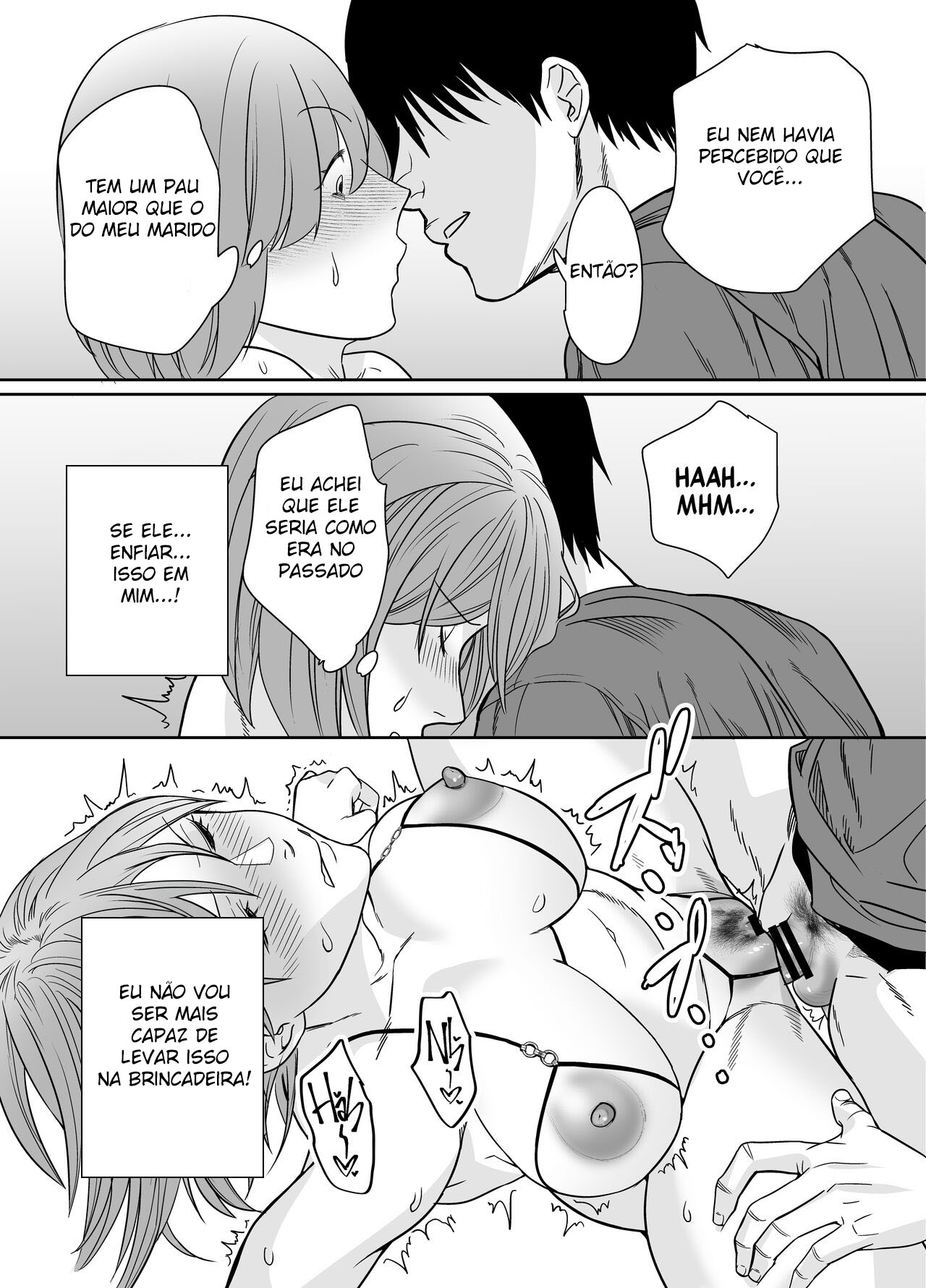 [Nana no moe] Natsu, Inaka. Tomodachi no Hahaoya to Amaku Tokeyuku Atsui Sex | Rural, Summer. Hot Sweet Sex with My Friend's Mom [Portuguese-BR] 图片编号 12