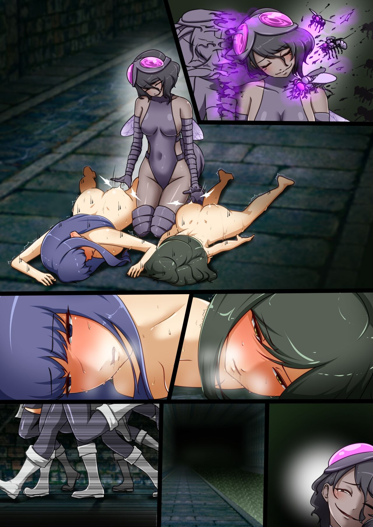 [でゅう] ウチの子がえっちな敵と戦って敗北する話 ～vsエブリン～ 画像番号 91