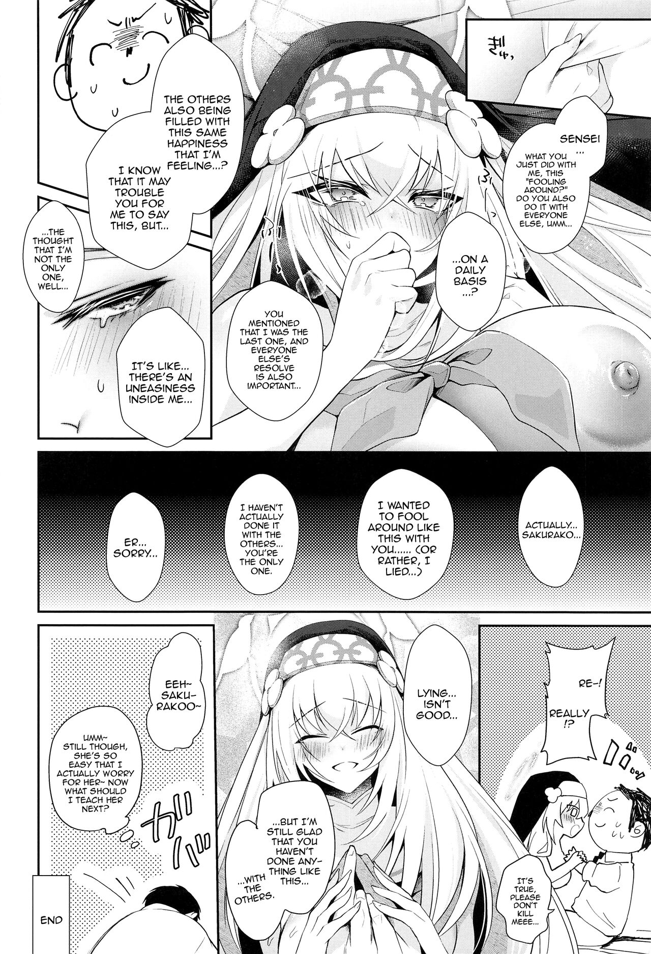 (C103) [Argon (Kuzuya)] Wappi~ Sakurako-sama wa Chorosugiru | Wappi~ Sakurako-sama Is Too Easy (Blue Archive) [English] {Doujins.com} 19eme image