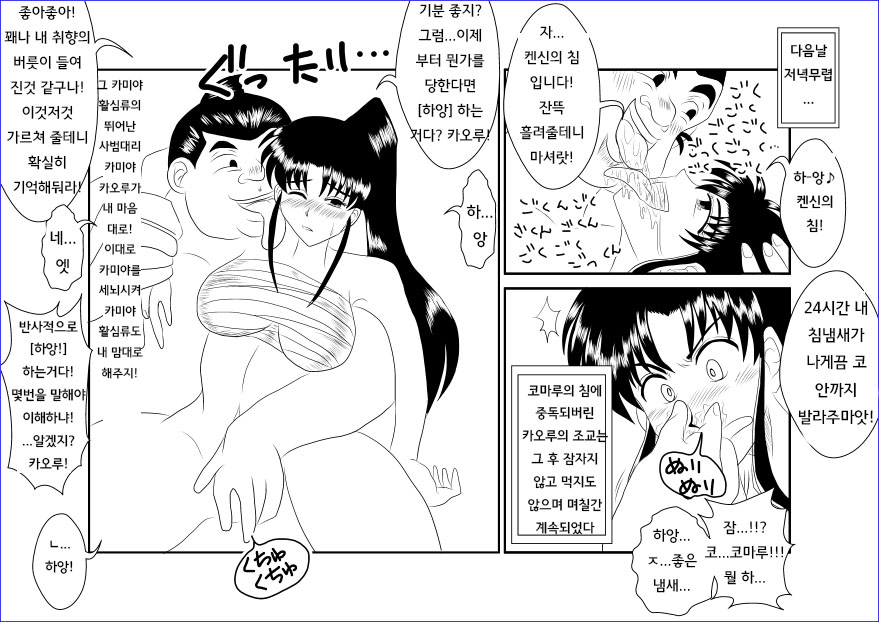 [Alice.Blood] Sennou Kyouikushitsu ~Kamiya Kaoru Hen~ | 세뇌교육실 ~카미야 카오루 편~ (Rurouni Kenshin) [Korean] изображение № 15