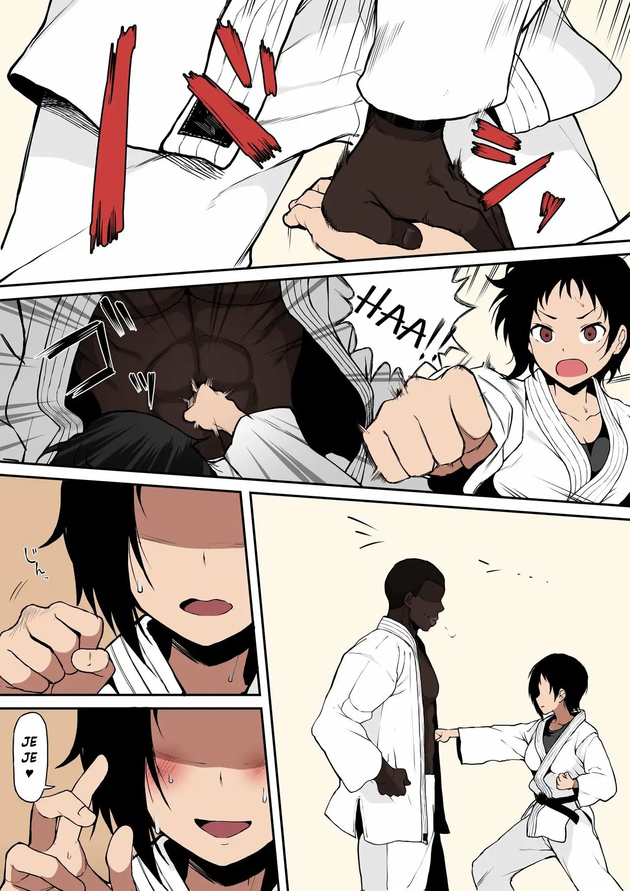 [Terasu MC] Kokujin no Tenkousei NTR ru [Spanish] [Naoko no Fansub] [Colorized] 이미지 번호 34