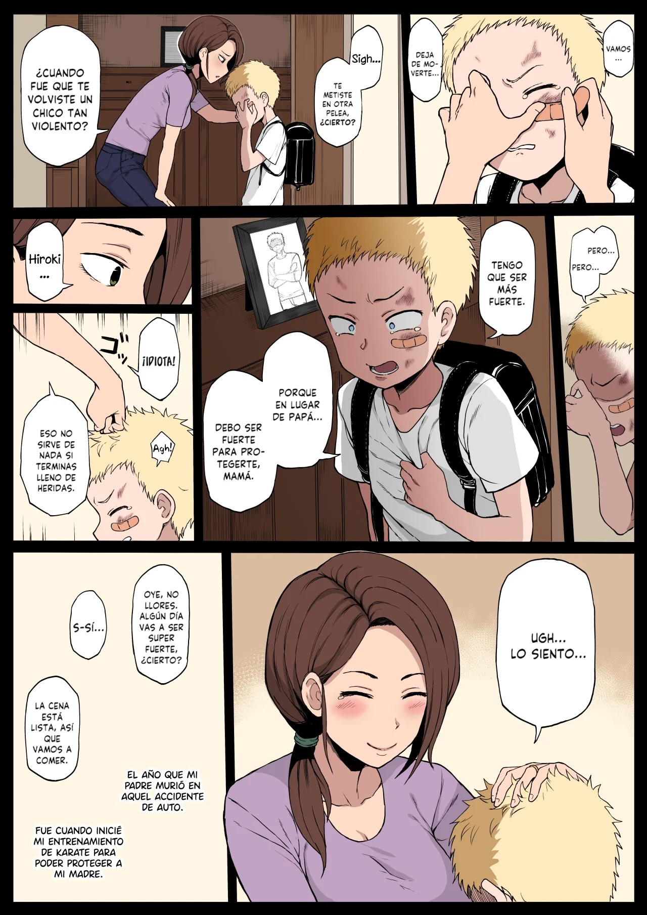 [Terasu MC] Kokujin no Tenkousei NTR ru | NTR de estudiante negro transferido [Spanish] [ARCANGELXL SCAN] [Colorized] [Decensored] numero di immagine  11