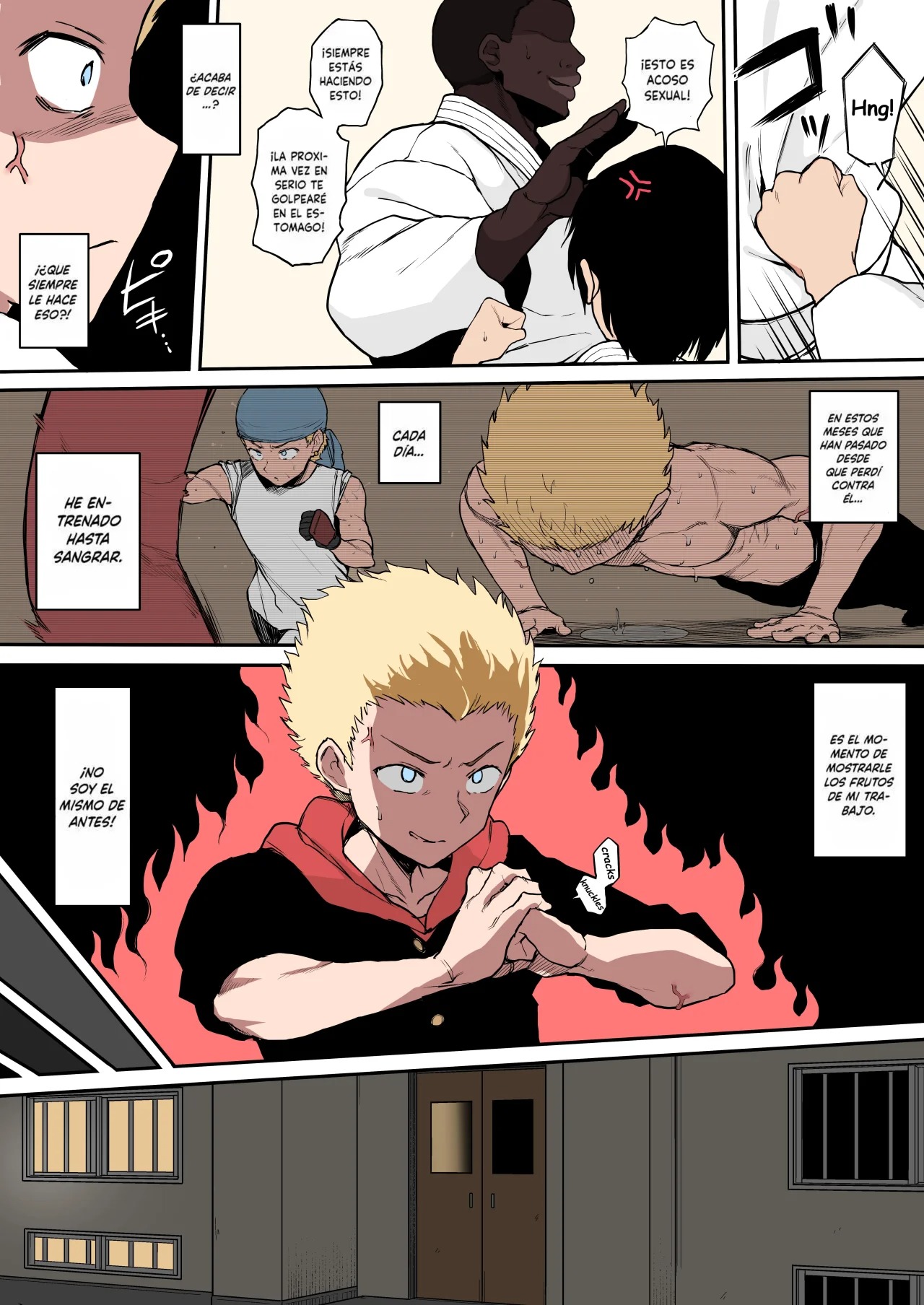 [Terasu MC] Kokujin no Tenkousei NTR ru | NTR de estudiante negro transferido [Spanish] [ARCANGELXL SCAN] [Colorized] [Decensored] numero di immagine  35