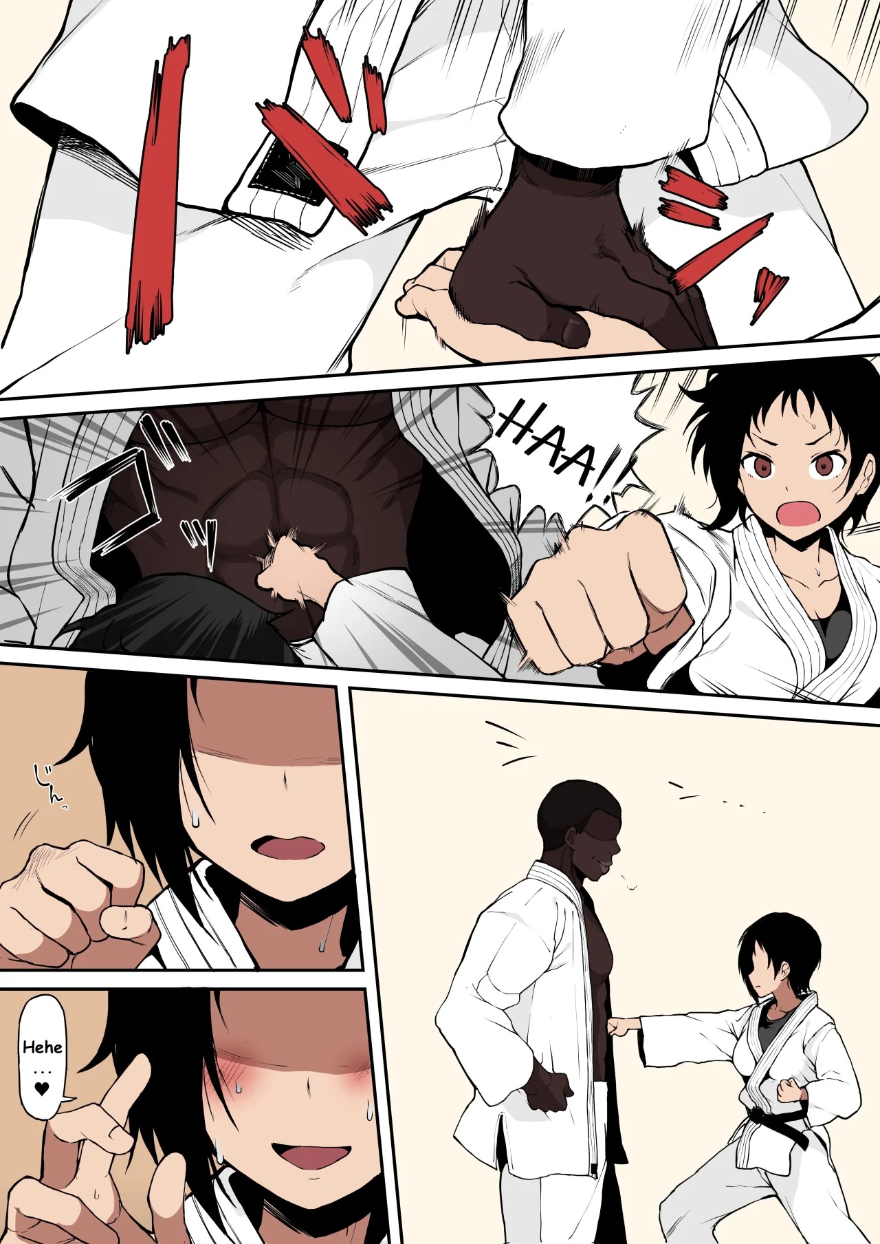 [Terasu MC] Kokujin no Tenkousei NTR ru | NTR de estudiante negro transferido [Spanish] [ARCANGELXL SCAN] [Colorized] [Decensored] numero di immagine  37