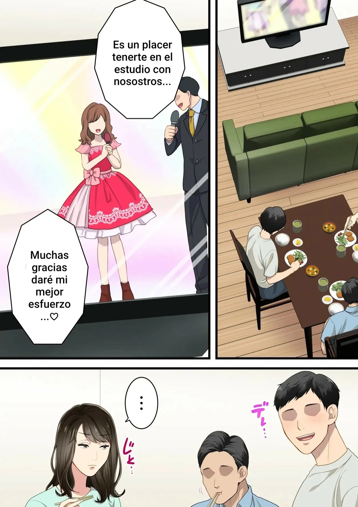[Yuriko Club] Naka no Warukatta Haha to Musuko ga Amaama Couple ni Naru made [Spanish] [McLovin] [Digital] 图片编号 44