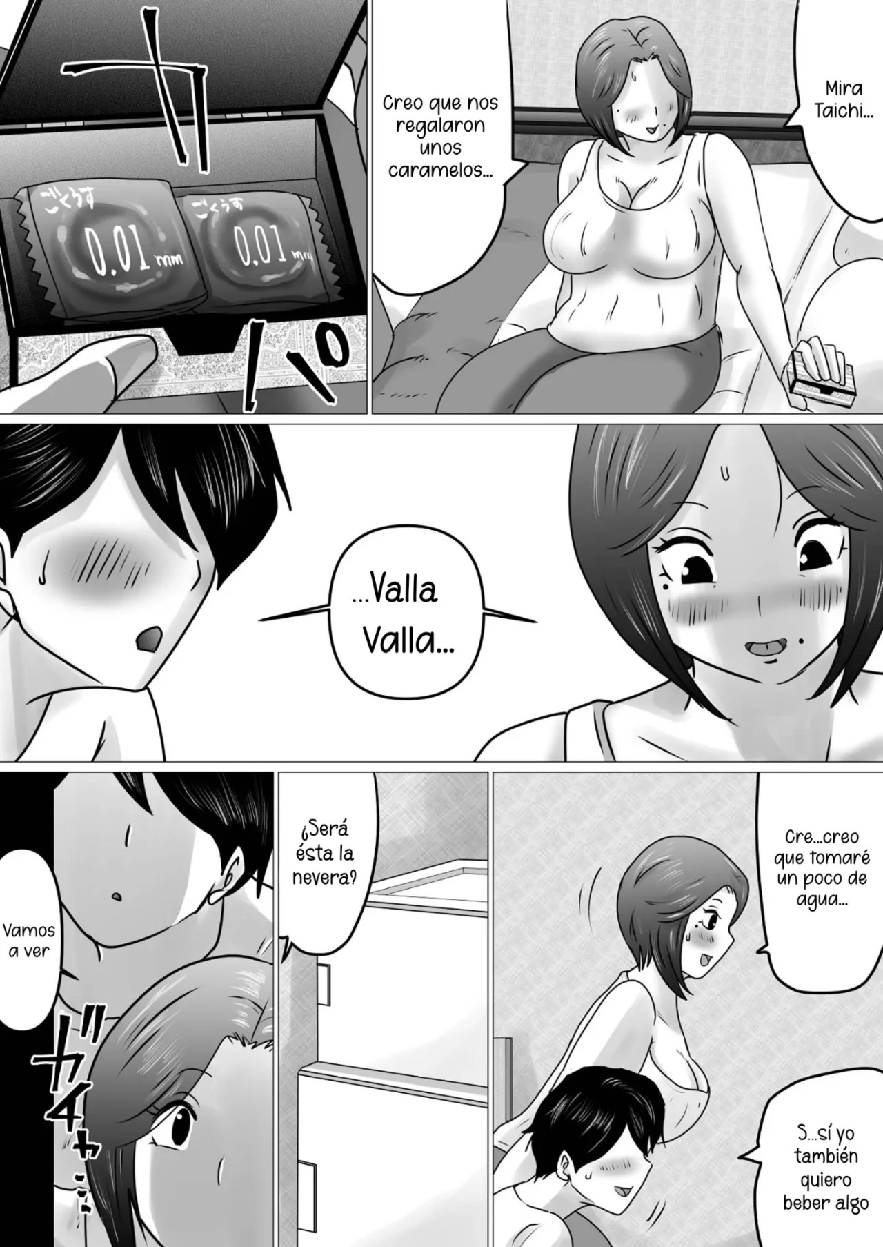 [Makoto Shiyaka] Jukubo to Futari de, Love Hotel . ~ Haha to Musuko… Misshitsu de Sugosu Kindan no Ichiya ~ | Pase la noche con mama en un love hotel [Spanish] [McLovin] image number 12