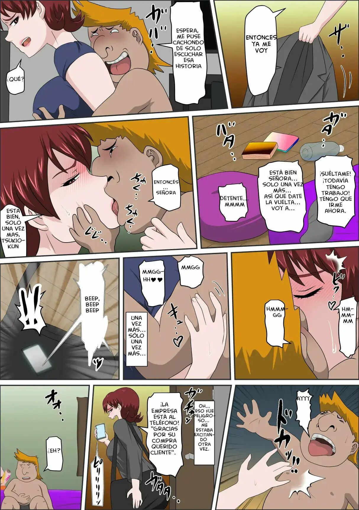 [almarosso] Musuko no Doukyuusei ni Makura Eigyou Monogatari 5 [Spanish] [NTRForever] Bildnummer 21