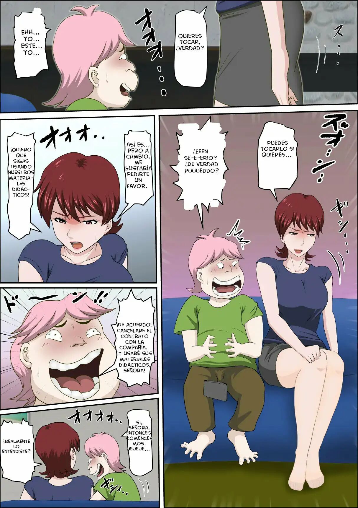 [almarosso] Musuko no Doukyuusei ni Makura Eigyou Monogatari 5 [Spanish] [NTRForever] Bildnummer 26