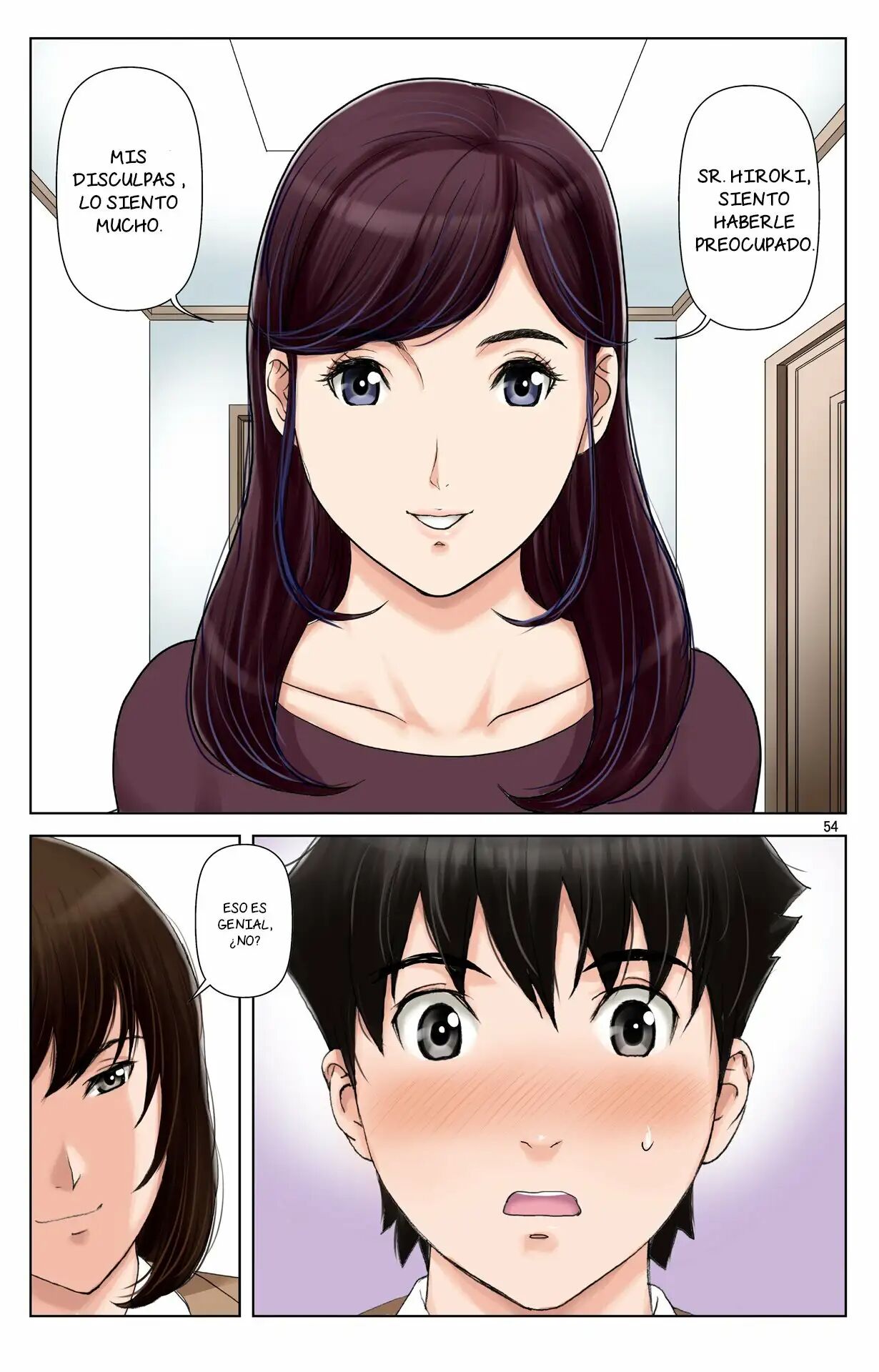 [Karukiya Company (Karukiya)] Tomohaha Gangu -Haha ga Aitsu no Omocha ni Ochiru made- ~Hiroki no Bijon~ | Cómo mi madre se convirtio en la esclava sexual de mi amigo 2 ~Vision de Hiroki~ [Spanish] [NTRFore] Bildnummer 54