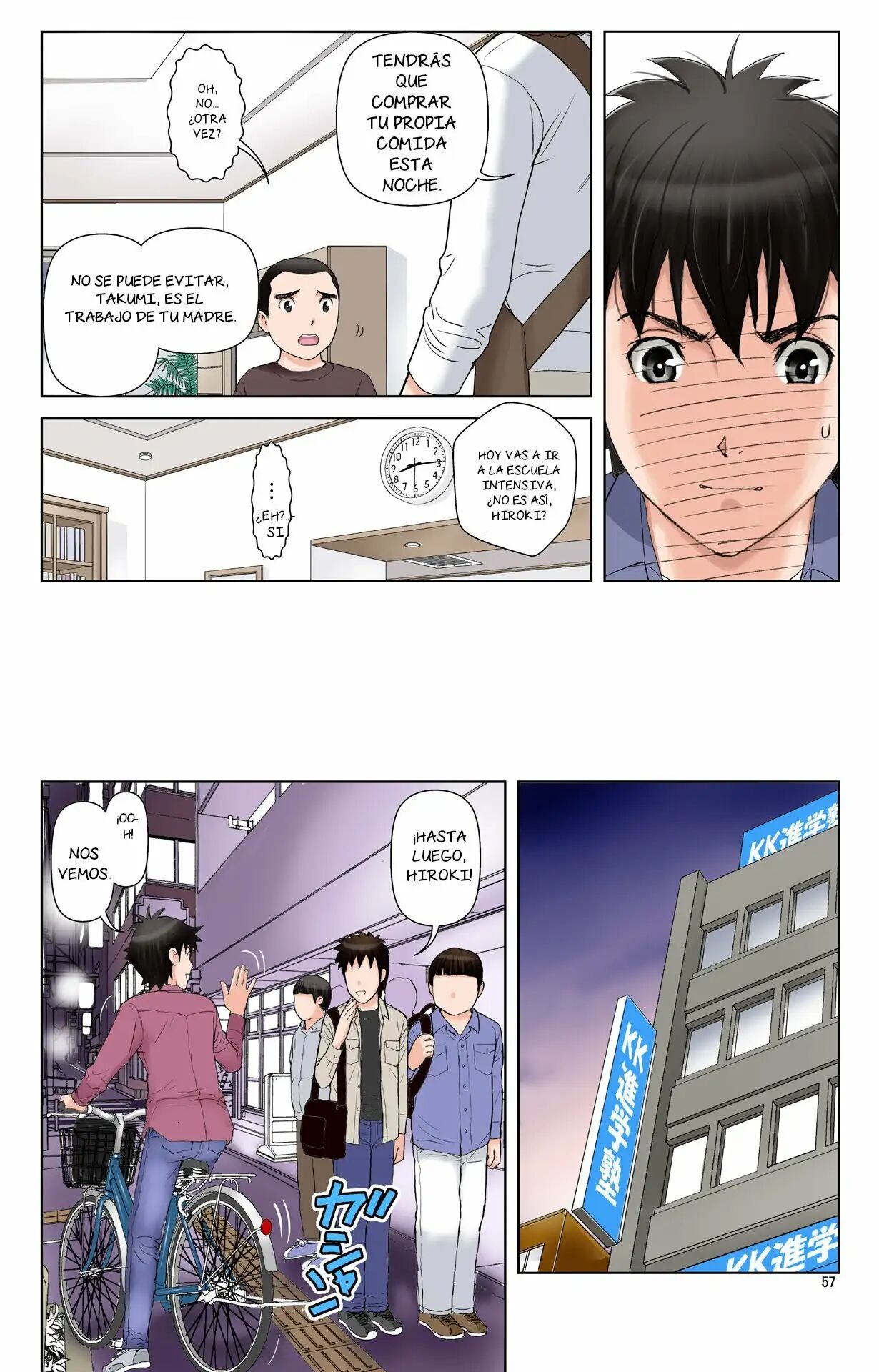 [Karukiya Company (Karukiya)] Tomohaha Gangu -Haha ga Aitsu no Omocha ni Ochiru made- ~Hiroki no Bijon~ | Cómo mi madre se convirtio en la esclava sexual de mi amigo 2 ~Vision de Hiroki~ [Spanish] [NTRFore] Bildnummer 57