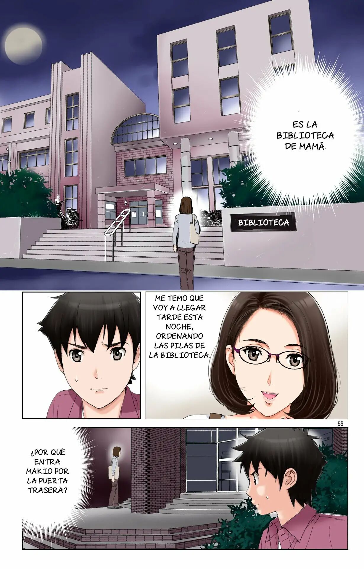 [Karukiya Company (Karukiya)] Tomohaha Gangu -Haha ga Aitsu no Omocha ni Ochiru made- ~Hiroki no Bijon~ | Cómo mi madre se convirtio en la esclava sexual de mi amigo 2 ~Vision de Hiroki~ [Spanish] [NTRFore] Bildnummer 59
