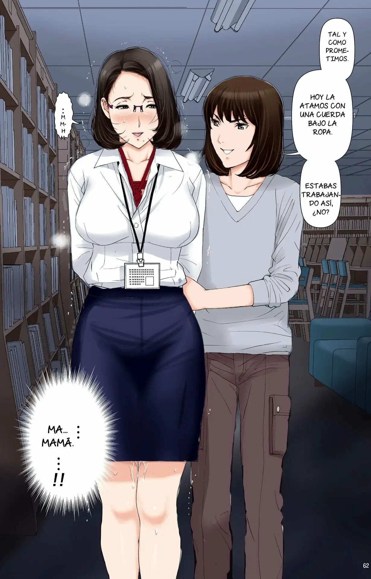 [Karukiya Company (Karukiya)] Tomohaha Gangu -Haha ga Aitsu no Omocha ni Ochiru made- ~Hiroki no Bijon~ | Cómo mi madre se convirtio en la esclava sexual de mi amigo 2 ~Vision de Hiroki~ [Spanish] [NTRFore] Bildnummer 62