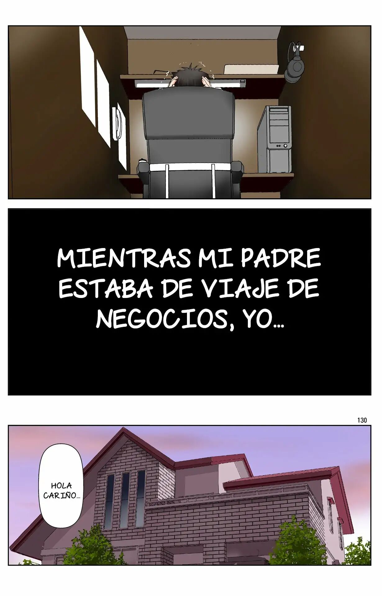 [Karukiya Company (Karukiya)] Tomohaha Gangu -Haha ga Aitsu no Omocha ni Ochiru made- ~Hiroki no Bijon~ | Cómo mi madre se convirtio en la esclava sexual de mi amigo 2 ~Vision de Hiroki~ [Spanish] [NTRFore] Bildnummer 130