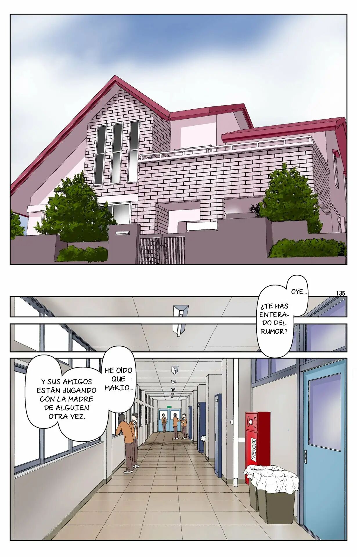 [Karukiya Company (Karukiya)] Tomohaha Gangu -Haha ga Aitsu no Omocha ni Ochiru made- ~Hiroki no Bijon~ | Cómo mi madre se convirtio en la esclava sexual de mi amigo 2 ~Vision de Hiroki~ [Spanish] [NTRFore] Bildnummer 135