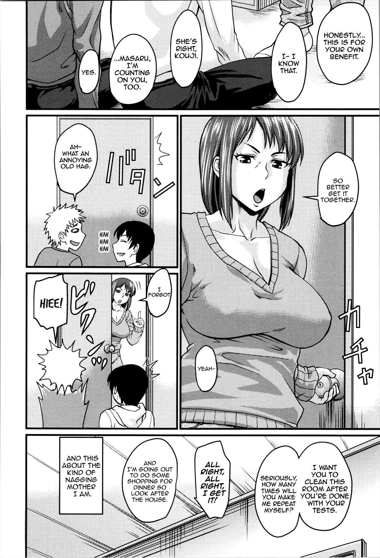 [Jirou] Okaa-san no Kakushigoto | Mom's Secret (Nikkanteki Kuro Stocking Seikatsu - Sensual Black Stockings Life) [English] 이미지 번호 4