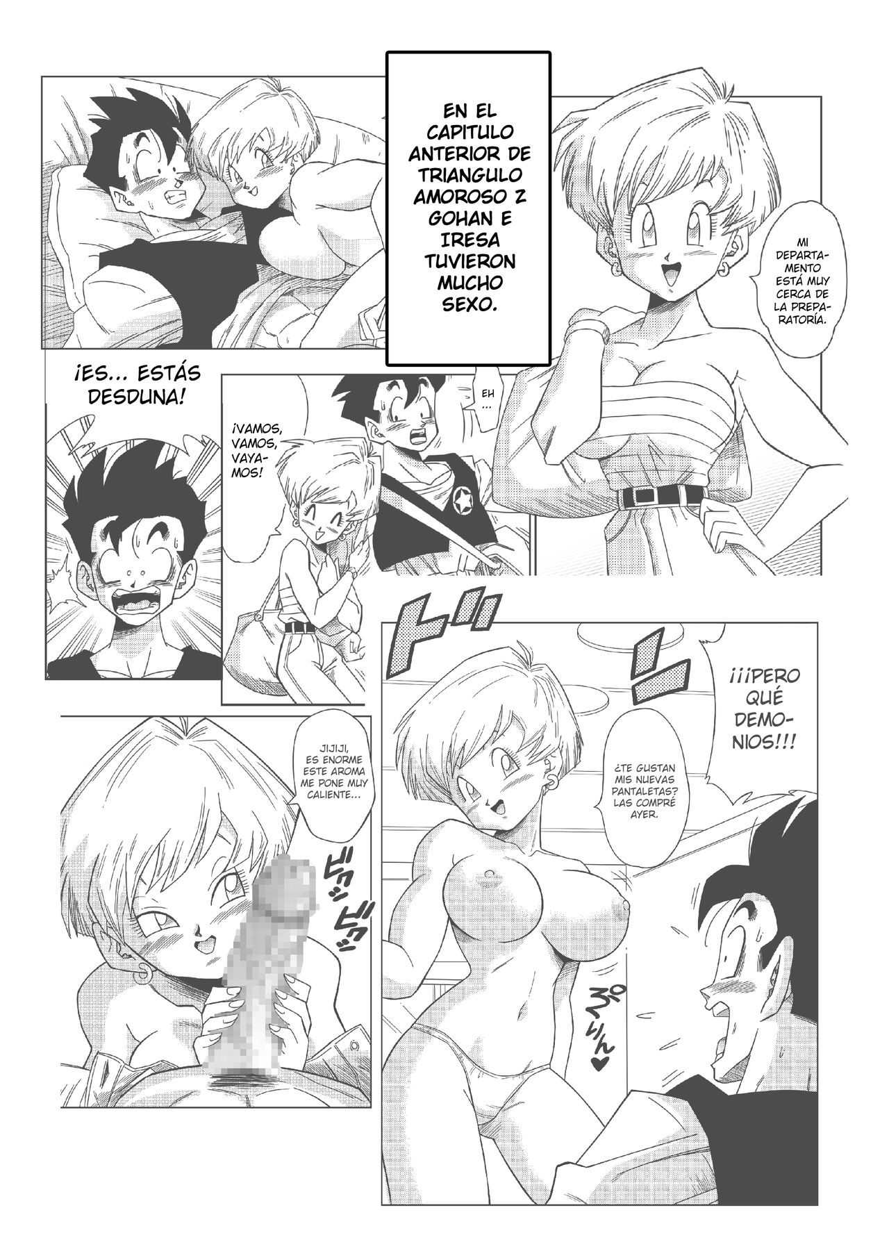 [Yamamoto] TRIANGULO AMOROSO Z PARTE 2 - Tengamos mucho sexo (Dragon Ball Z) [Spanish] изображение № 2