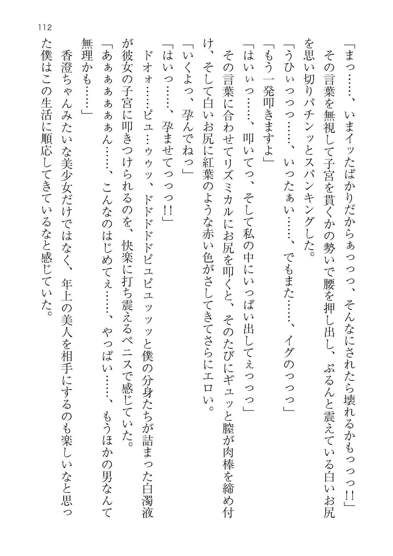 [Atelier TODO (KOTOZA、KAWAI、TODO Kantoku)]  Seifukounin！ Tyoushoushika Taisaku！ Haramase Resort Hotel de Harem Kodukuri numero di immagine  112