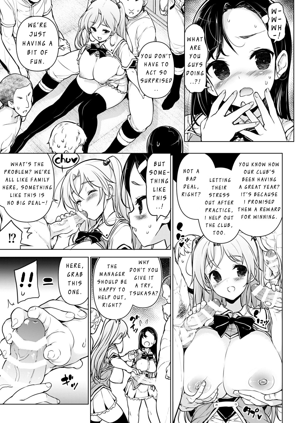 [Massaratou (Motomushi)] Kenmei!? Bukatsu Mane Houshi | WORK Hard! CLUB MANAGER SERVICE! [English] imagen número 4