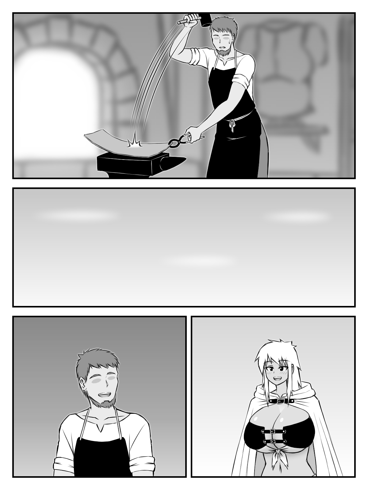 [Sato] 爆乳(おっぱい)と胸甲(アーマー) 图片编号 40