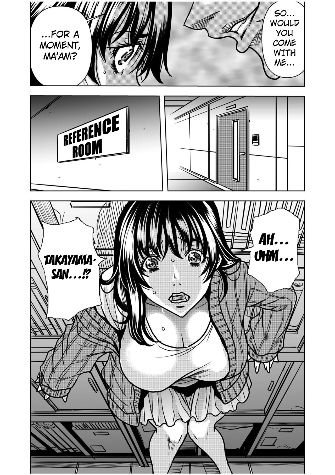 [Tachibana Naoki] Nure Teru Ne… Chikan Sa Rete Kanji Chatteta ~ Otto No Joushi Ni Nando Mo Moteasoba Reta Kedamono SEX Chapter 1 [English] numero di immagine  19