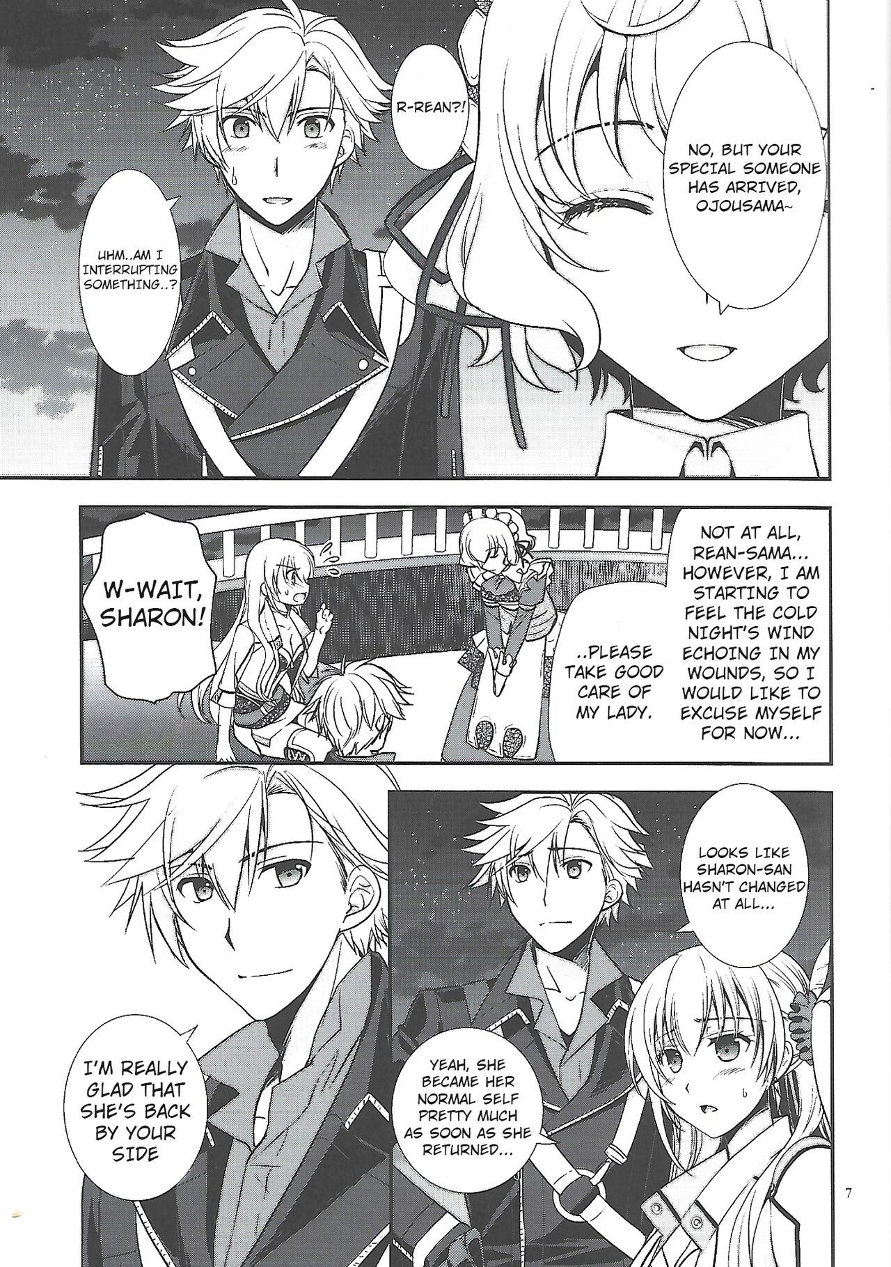 (C96) [C.A.T (Morisaki Kurumi)] Hoshi no Shita de Koinegau (The Legend of Heroes: Sen no Kiseki) [English] numero di immagine  6