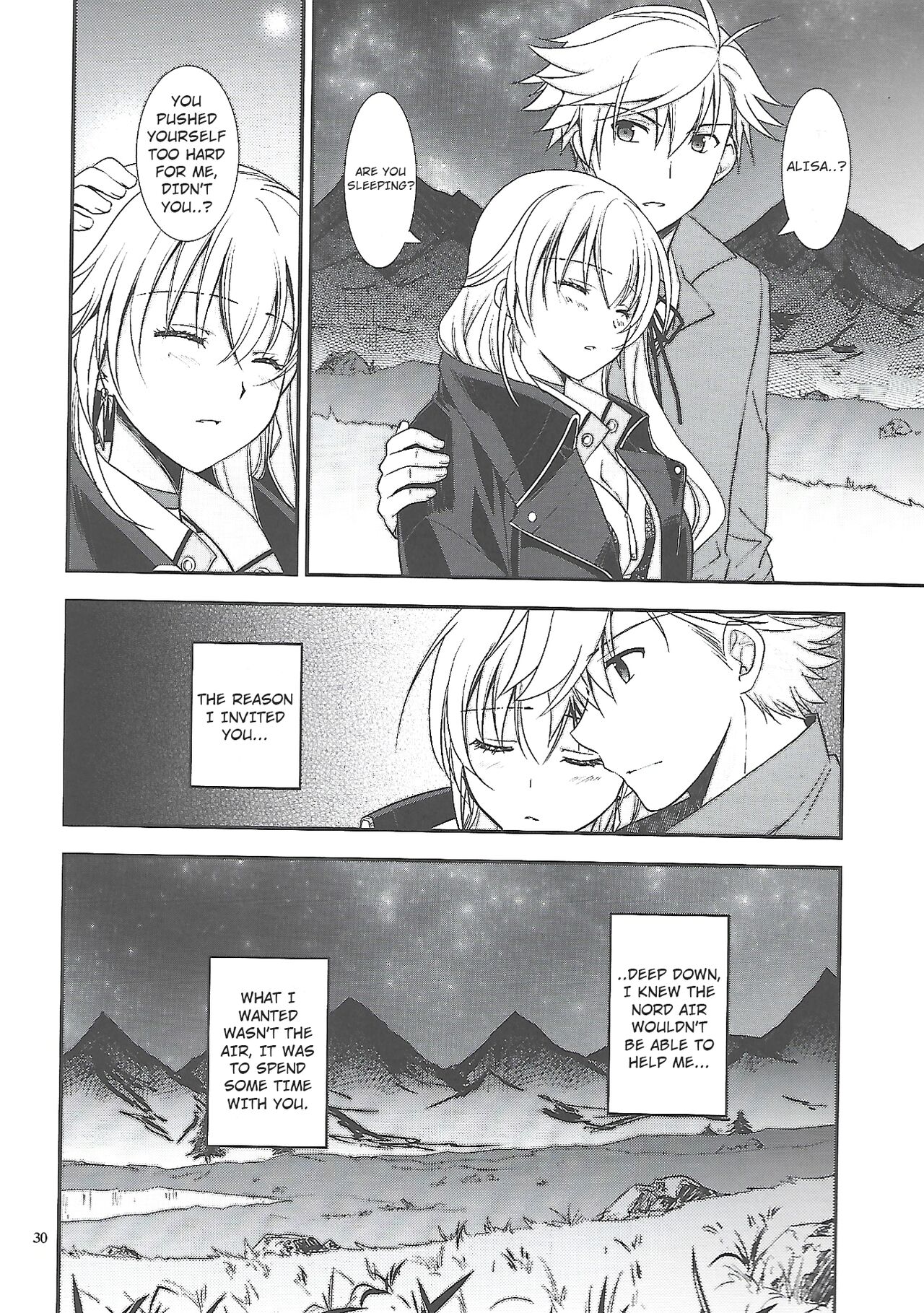 (C96) [C.A.T (Morisaki Kurumi)] Hoshi no Shita de Koinegau (The Legend of Heroes: Sen no Kiseki) [English] numero di immagine  29