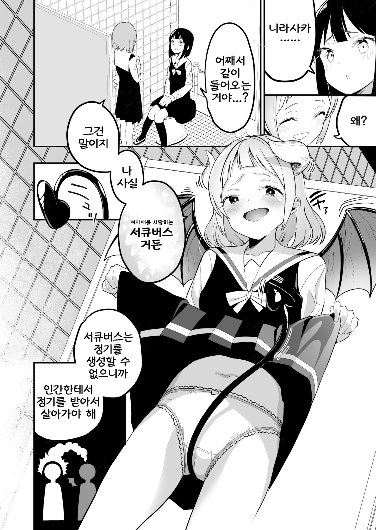 (C97) [House Saibai Mochi (Shiratama Moti)] Succubus no Yuri na Hanashi | 서큐버스 백합 이야기 [Korean] 5eme image