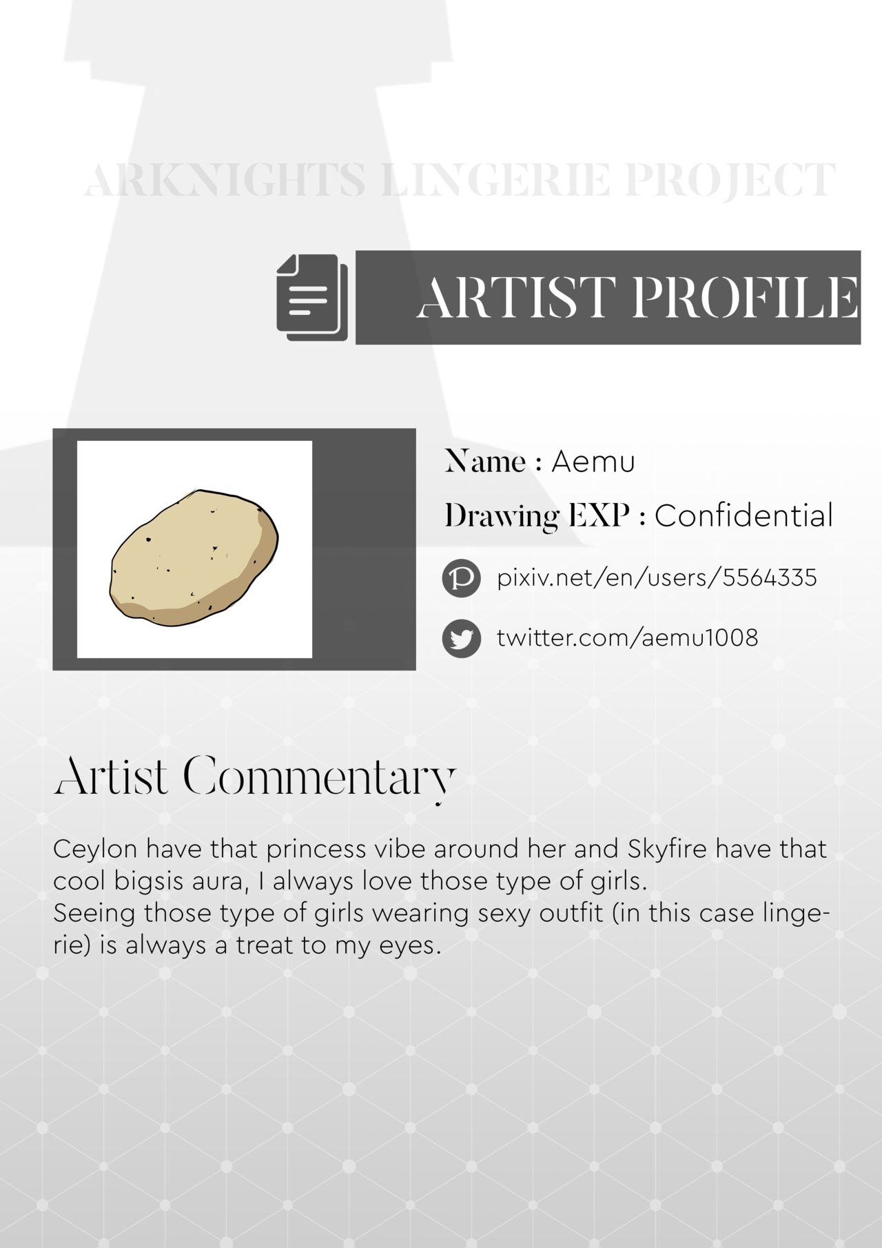 [Various] Arknights Lingerie Collaboration Fanbook [Digital] 画像番号 8