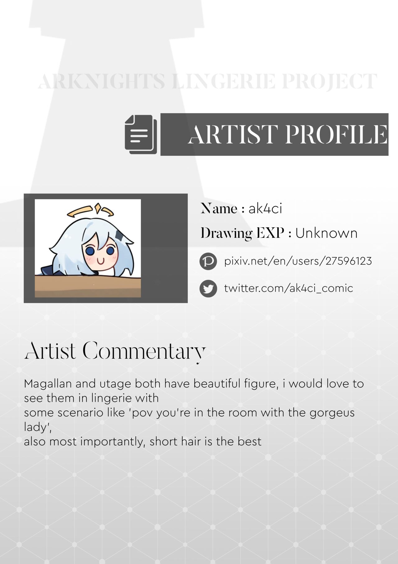 [Various] Arknights Lingerie Collaboration Fanbook [Digital] 画像番号 12