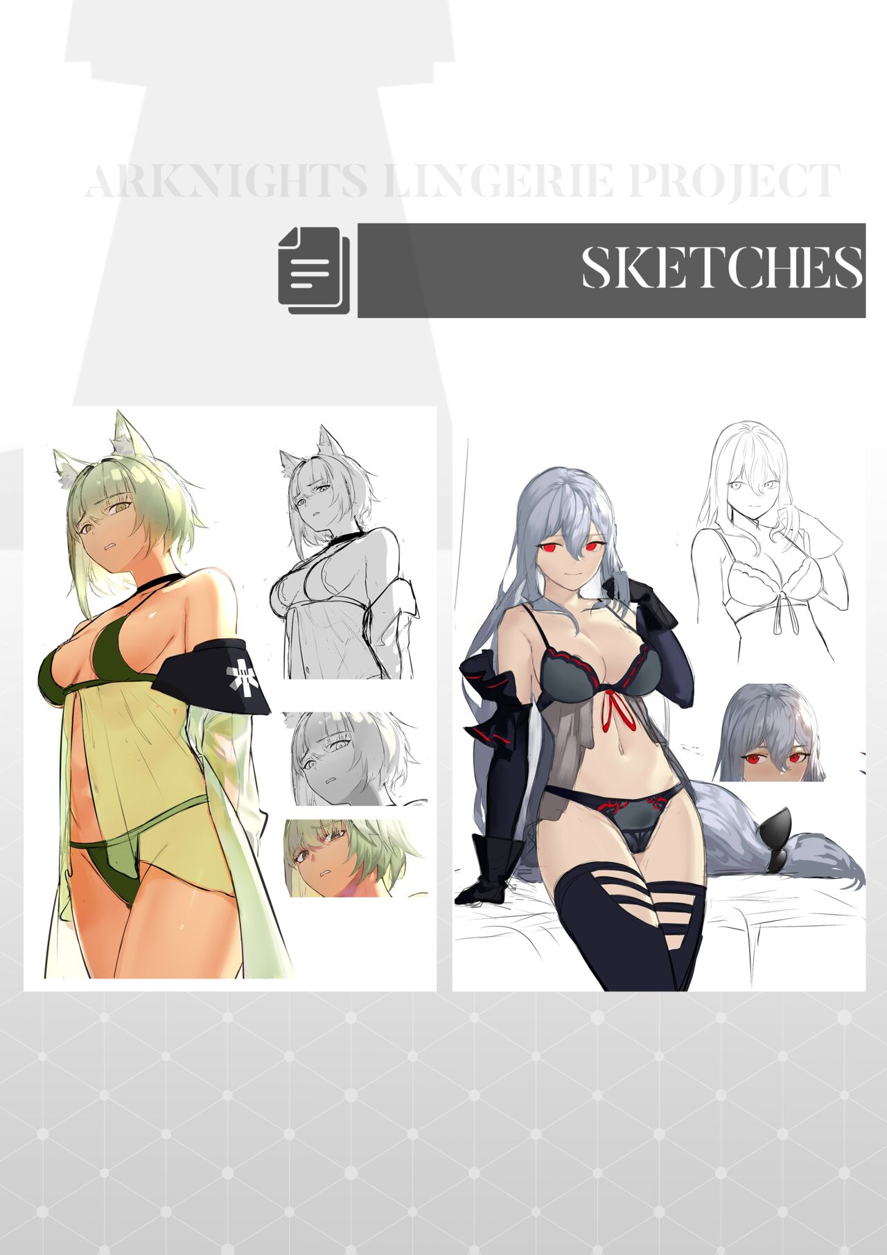 [Various] Arknights Lingerie Collaboration Fanbook [Digital] 画像番号 31
