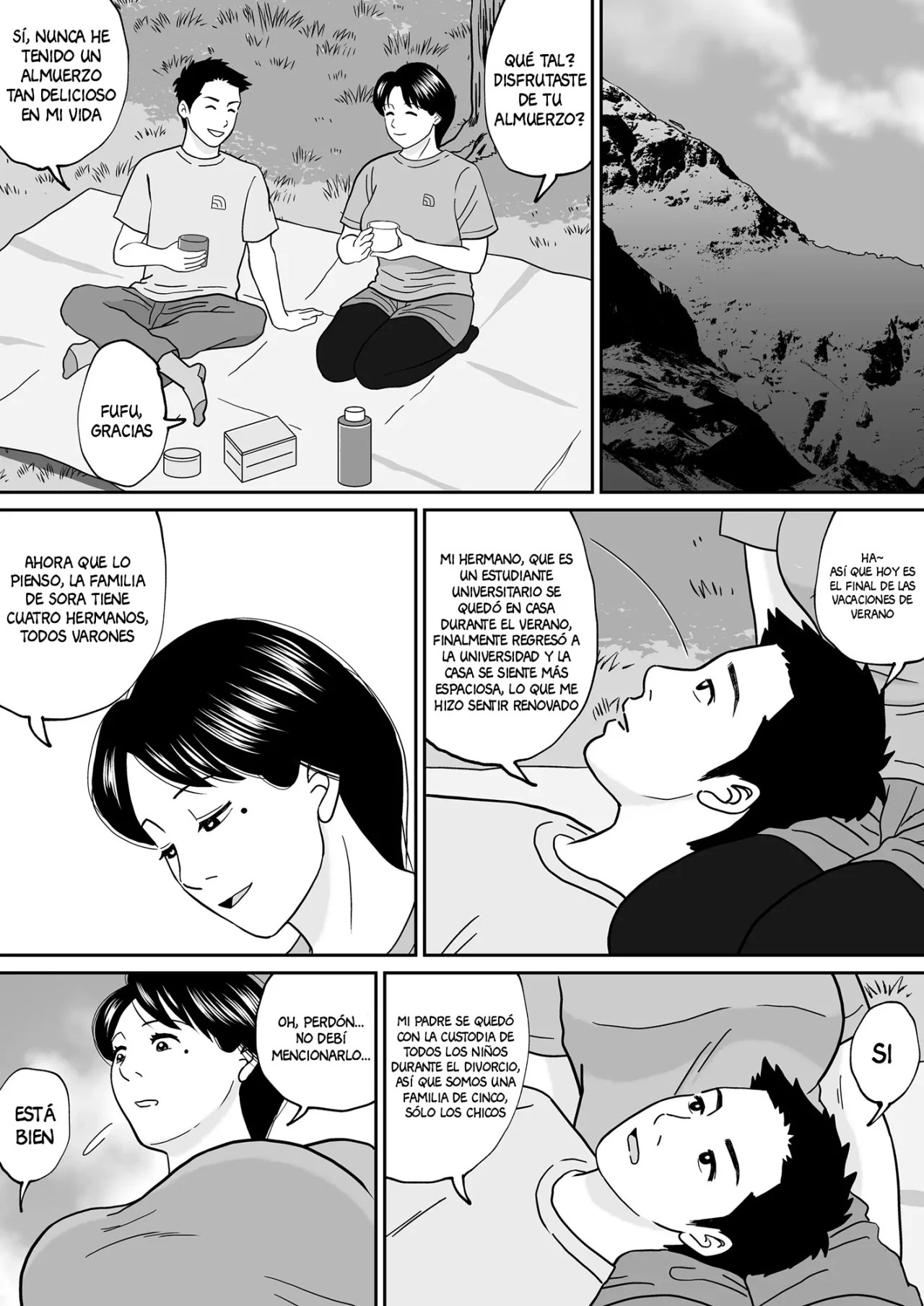 [Tokunaga Poosaku] Himitsu no Kagaijugyou 3-jikanme [Spanish] [Anything] 画像番号 14