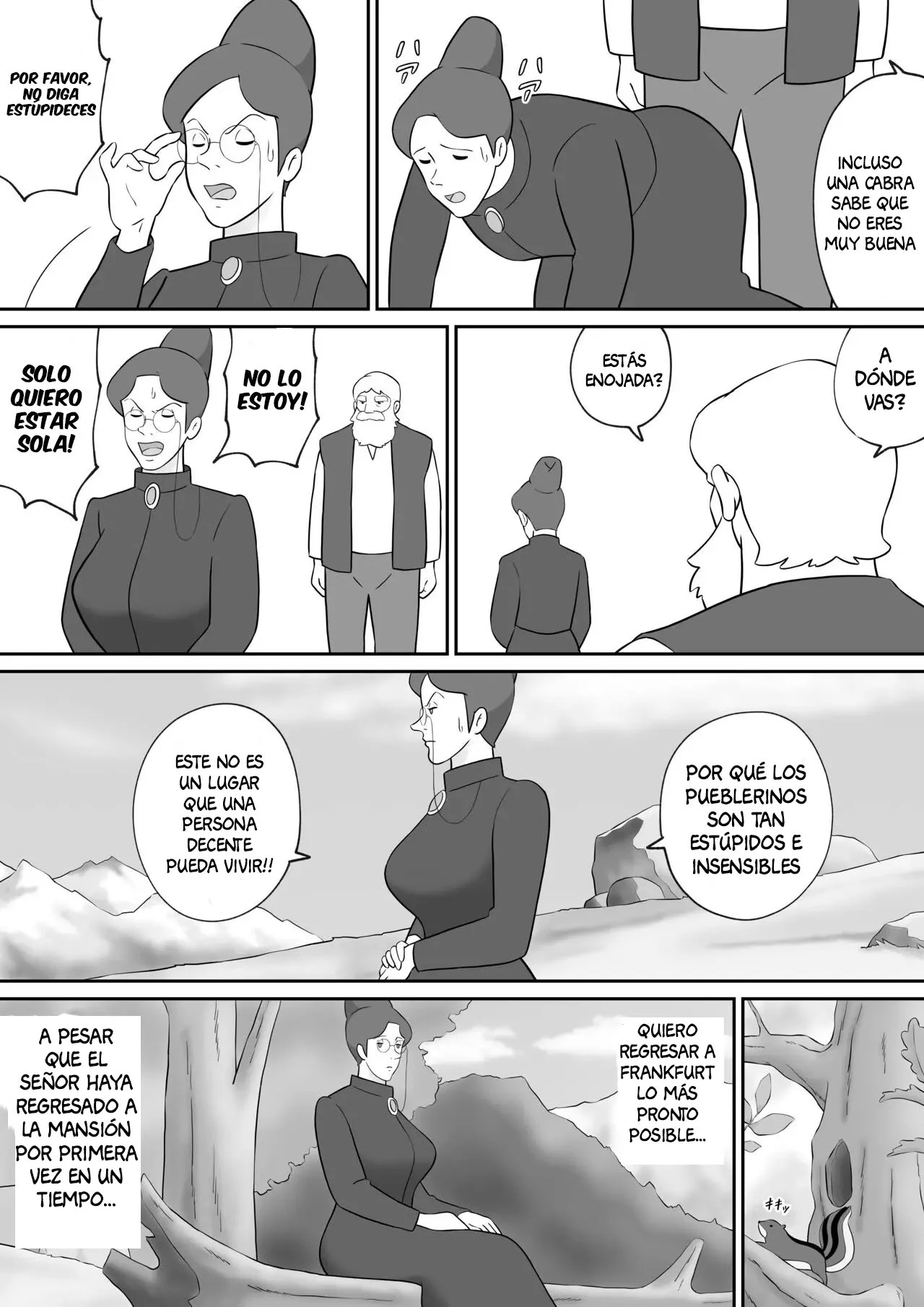 [Tokunaga Poosaku] Frankfurt no Jukujo Rottenmayer | Milf Rottenmayer In Frankfurt (Alps no Shoujo Heidi) [Spanish] [Anything] numero di immagine  3