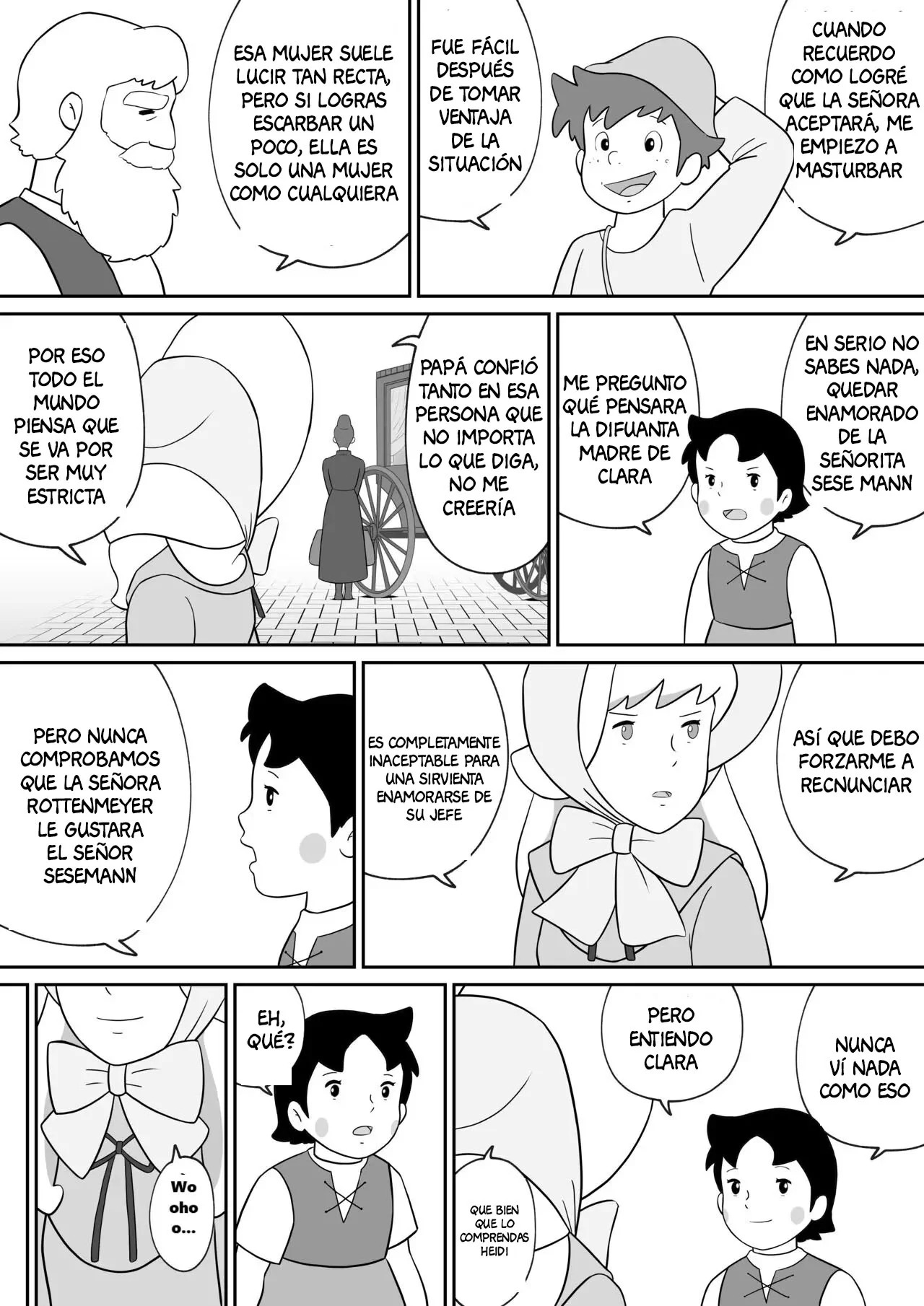 [Tokunaga Poosaku] Frankfurt no Jukujo Rottenmayer | Milf Rottenmayer In Frankfurt (Alps no Shoujo Heidi) [Spanish] [Anything] numero di immagine  32