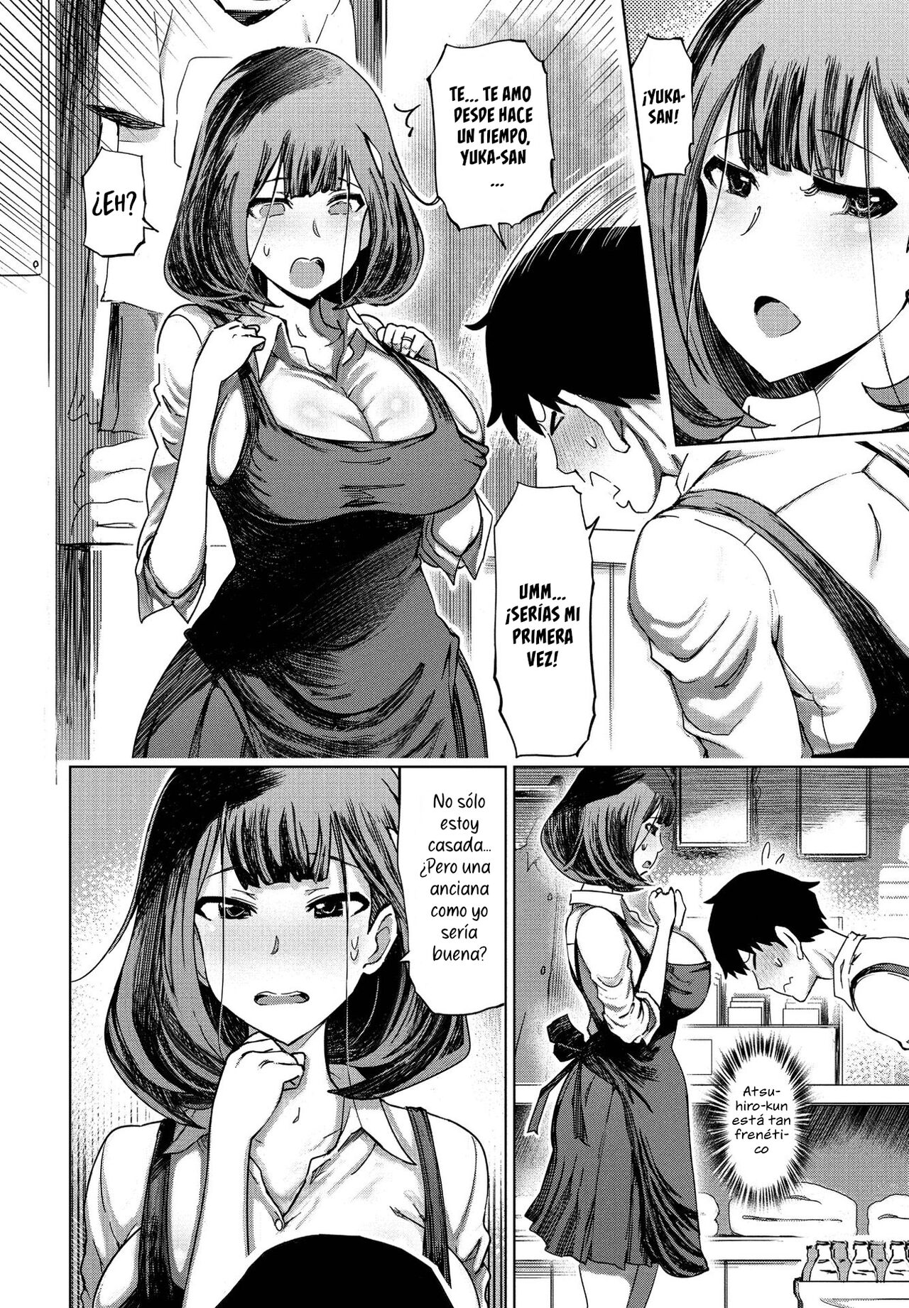 [Marukidou] Daisuki na Oba-san to... (COMIC Penguin Club 2022-05) [Spanish] [NeoDark Fansub] [Digital] 图片编号 2