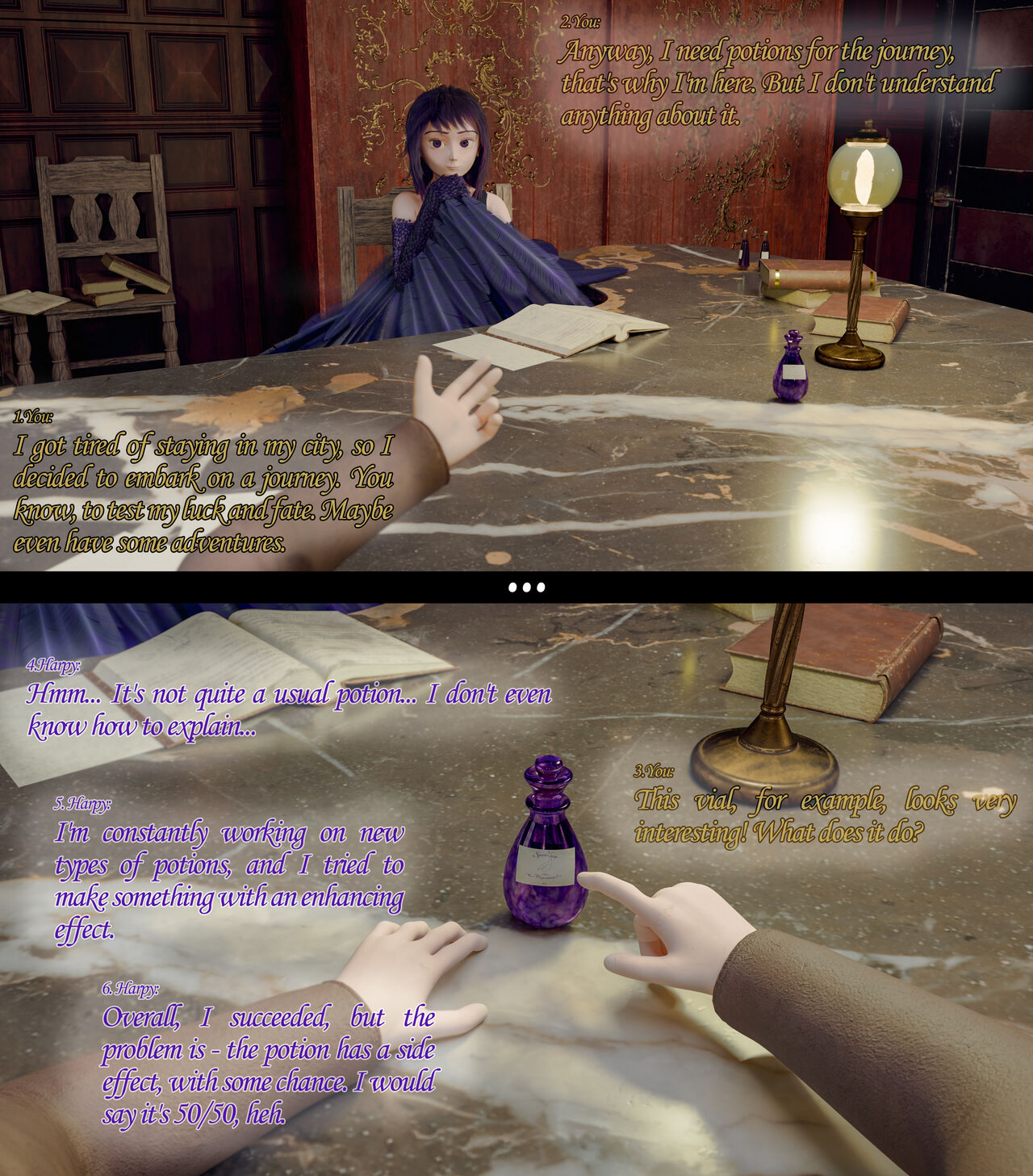 Vore comic "Magia et Plumis" image number 4