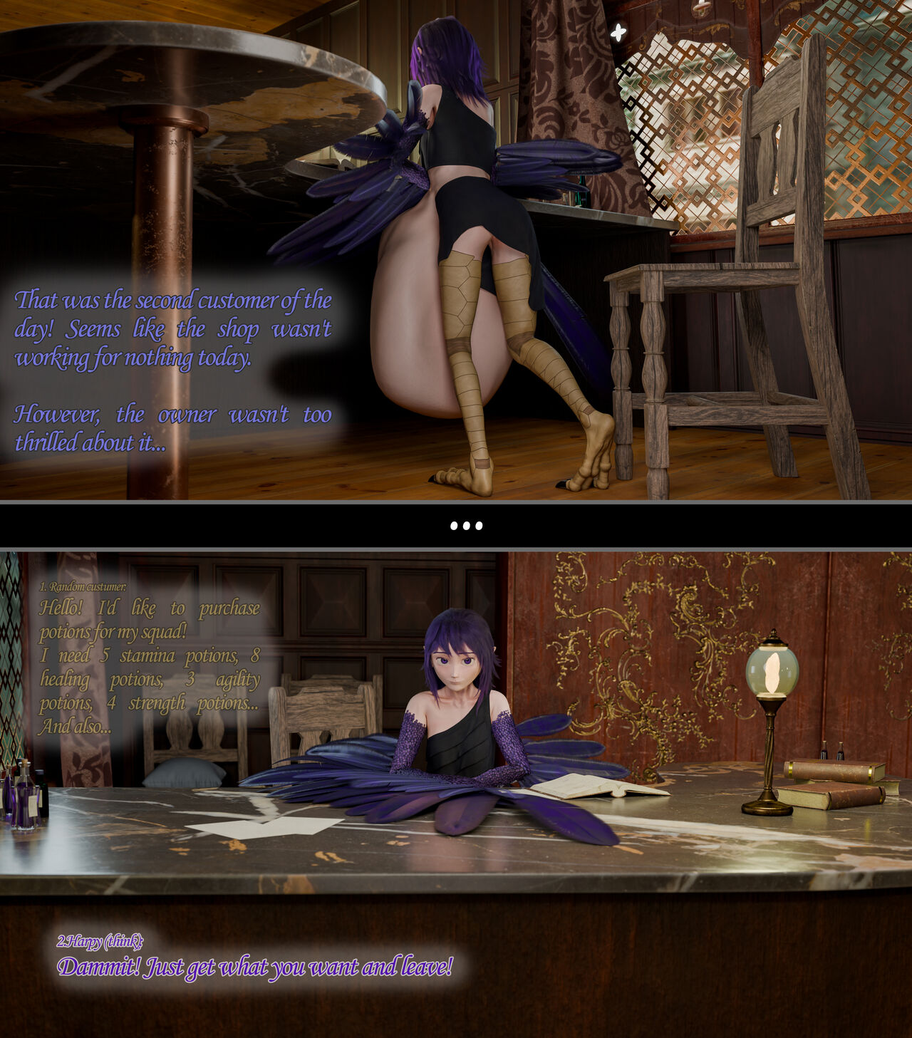 Vore comic "Magia et Plumis" image number 12