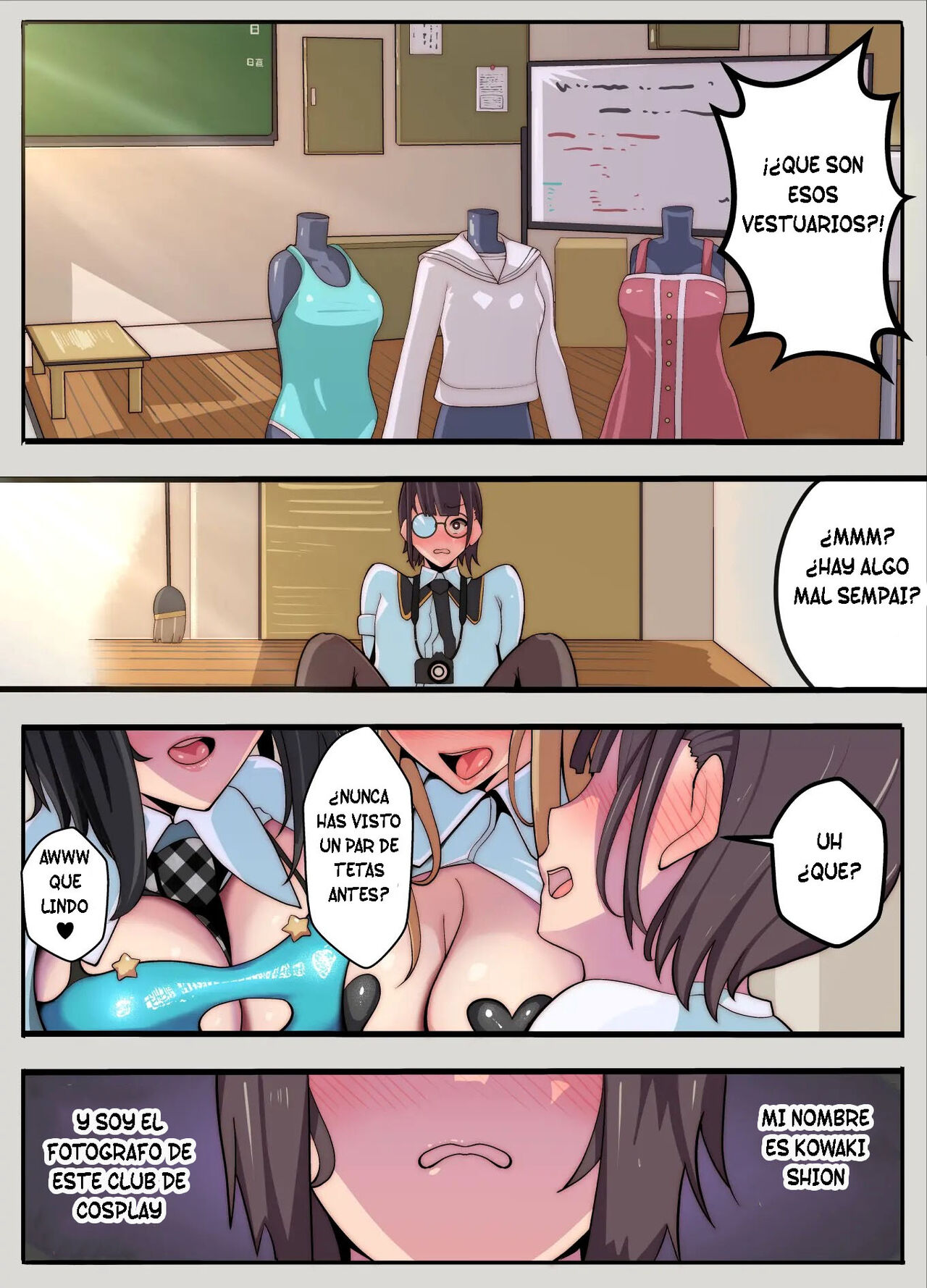 [Kibawomuku] Cosplay-bu no Kameko desu ga, Naze ka Jibun ga Cosplay suru Hanashi | Como yo el fotografo termine usando cosplays [Spanish][Solo con celular] 이미지 번호 2