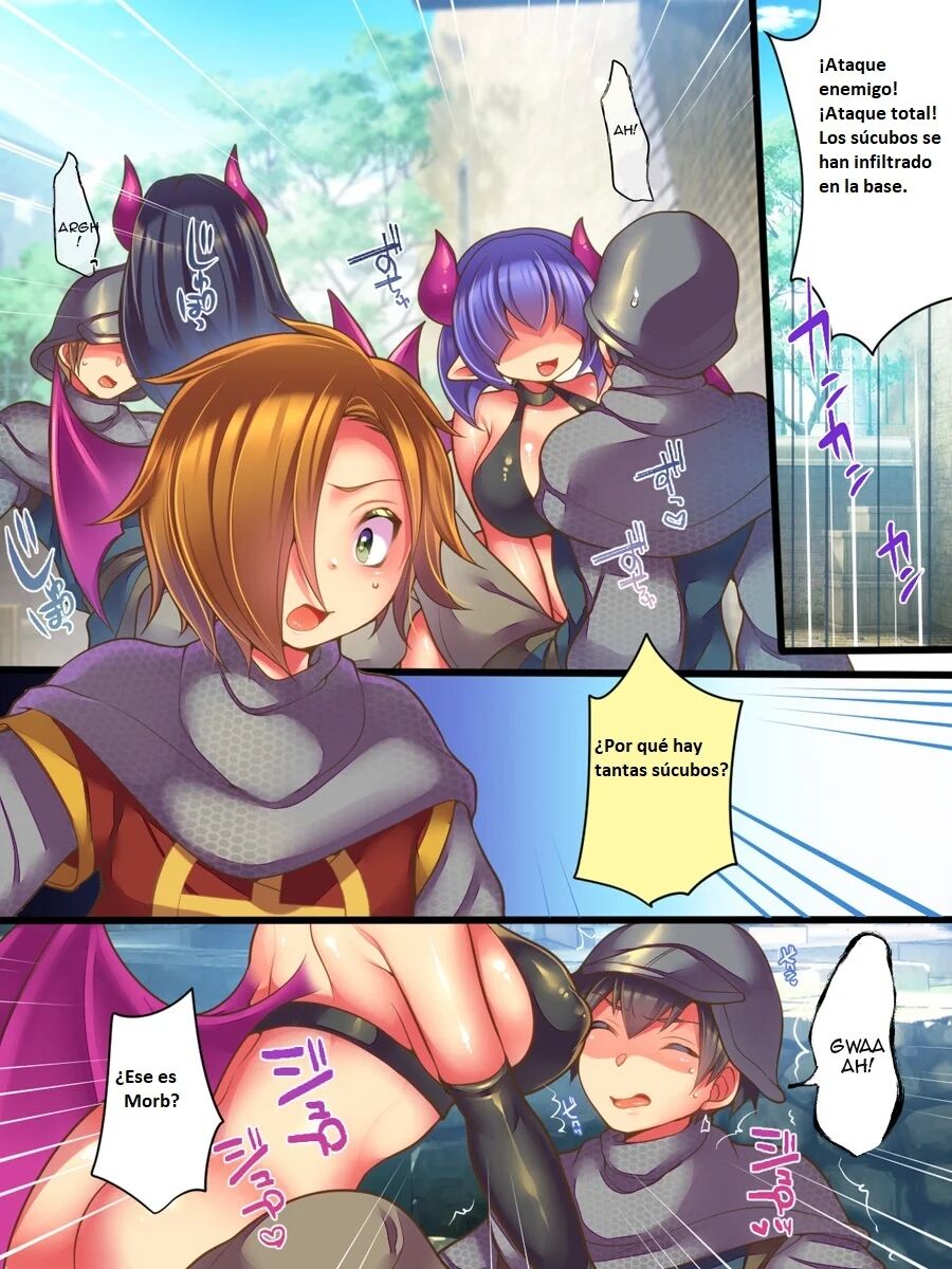 [Amuai Okashi Seisakusho (Reitou Mikan)] Soshite Yuusha wa Inma ni Natte Sei o Musaboru [Spanish][Fans Impacientes Translate] imagen número 26