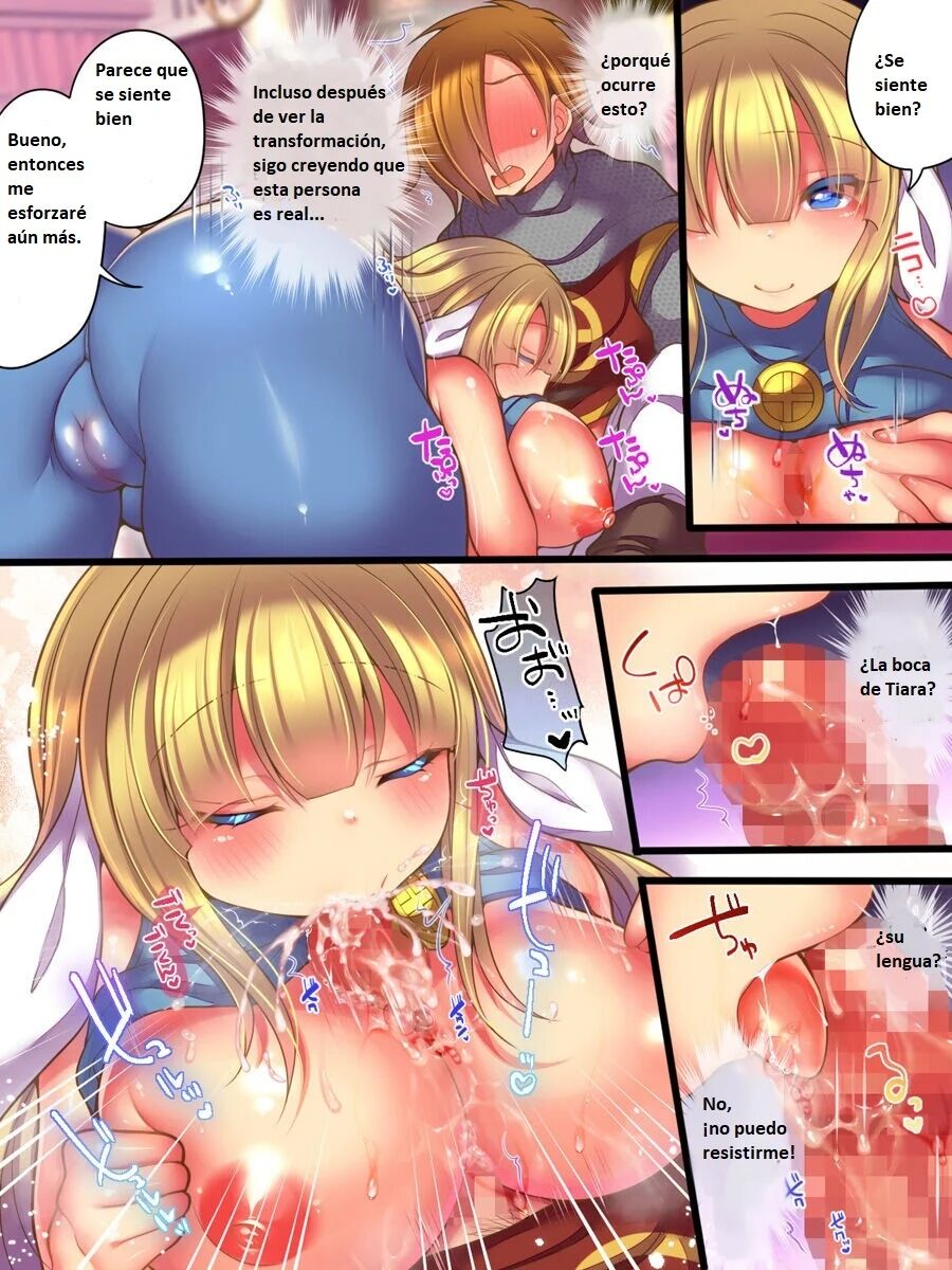 [Amuai Okashi Seisakusho (Reitou Mikan)] Soshite Yuusha wa Inma ni Natte Sei o Musaboru [Spanish][Fans Impacientes Translate] imagen número 33