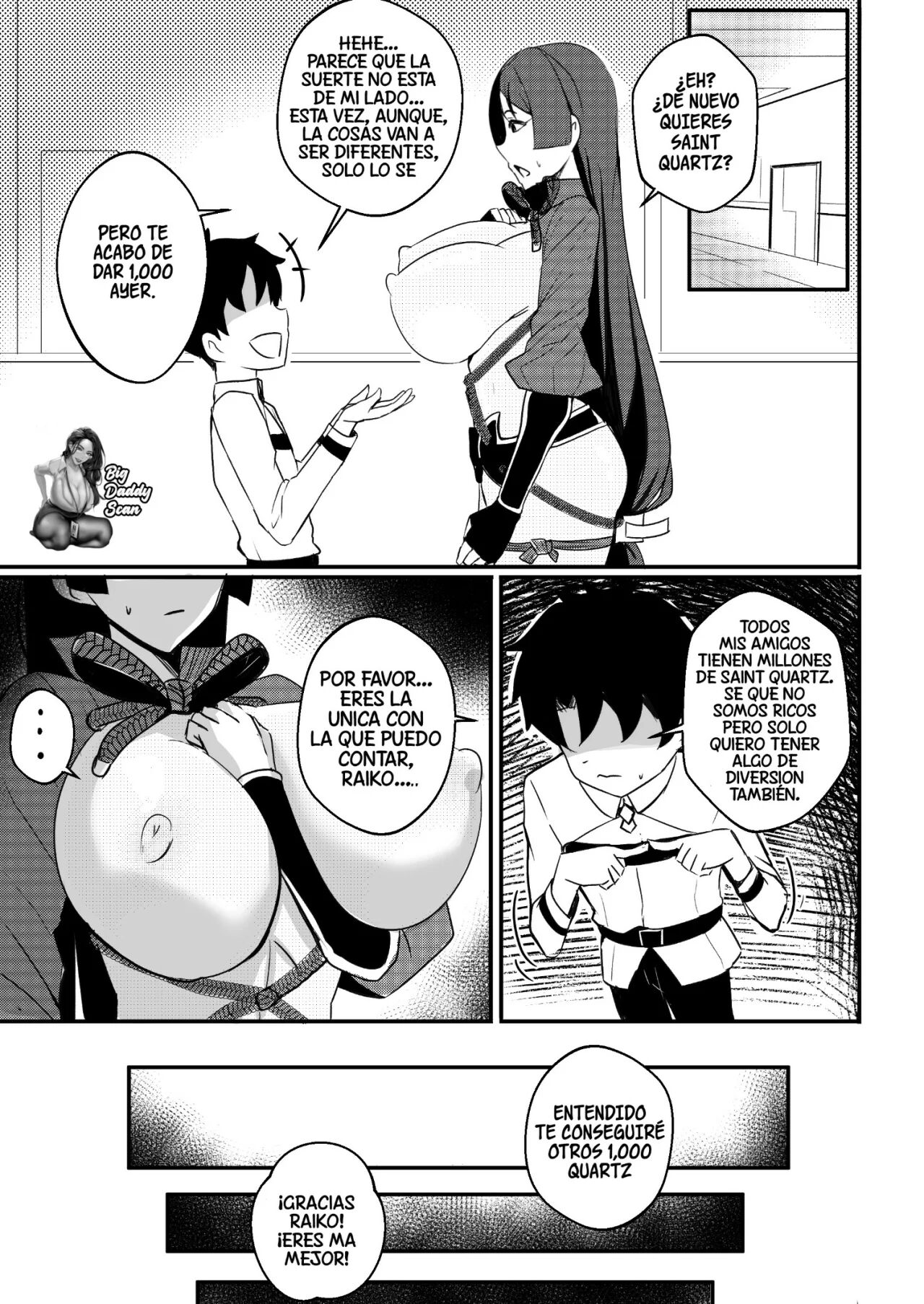 [Merkonig] B-Trayal 45 Raiko (Fate/Grand Order)  [Spanish] [BigDaddy Scan] 이미지 번호 8