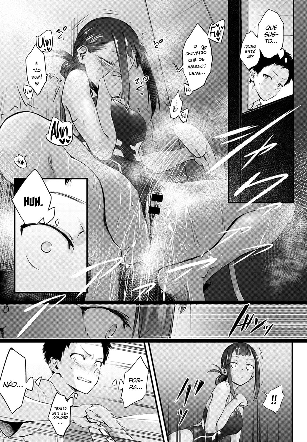 [Haguruma] Hide and Heat (COMIC Anthurium 2021-08) [Portuguese-BR] [Lobozero] [Digital] 이미지 번호 3